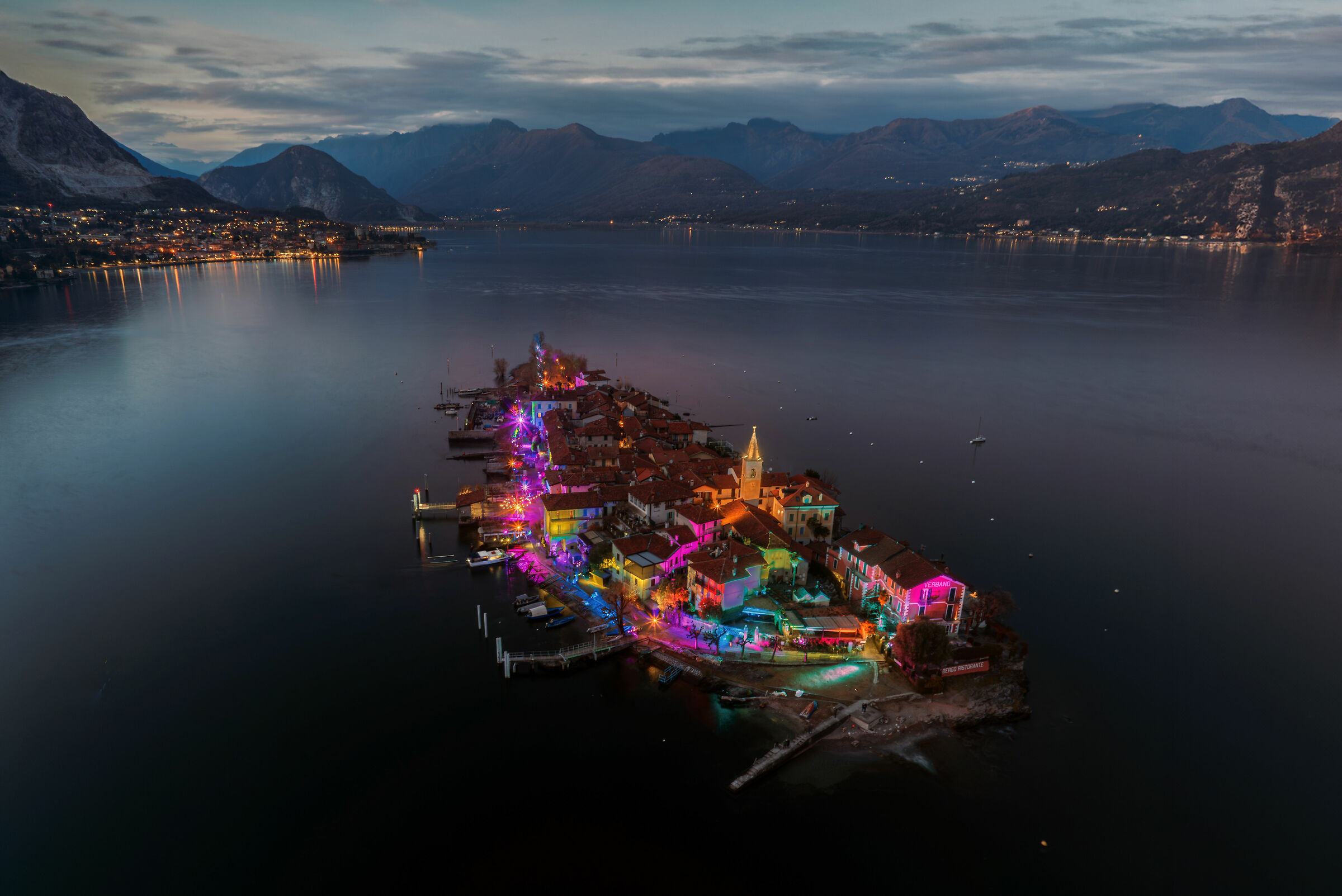 Islands of Light, Isola dei pescatori, Lake Maggiore