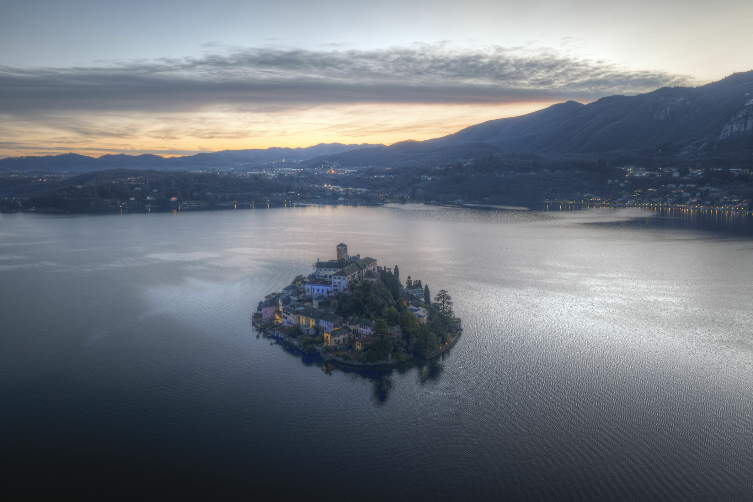 Islands of light, Isola di S. Giulio, Orta (NO)