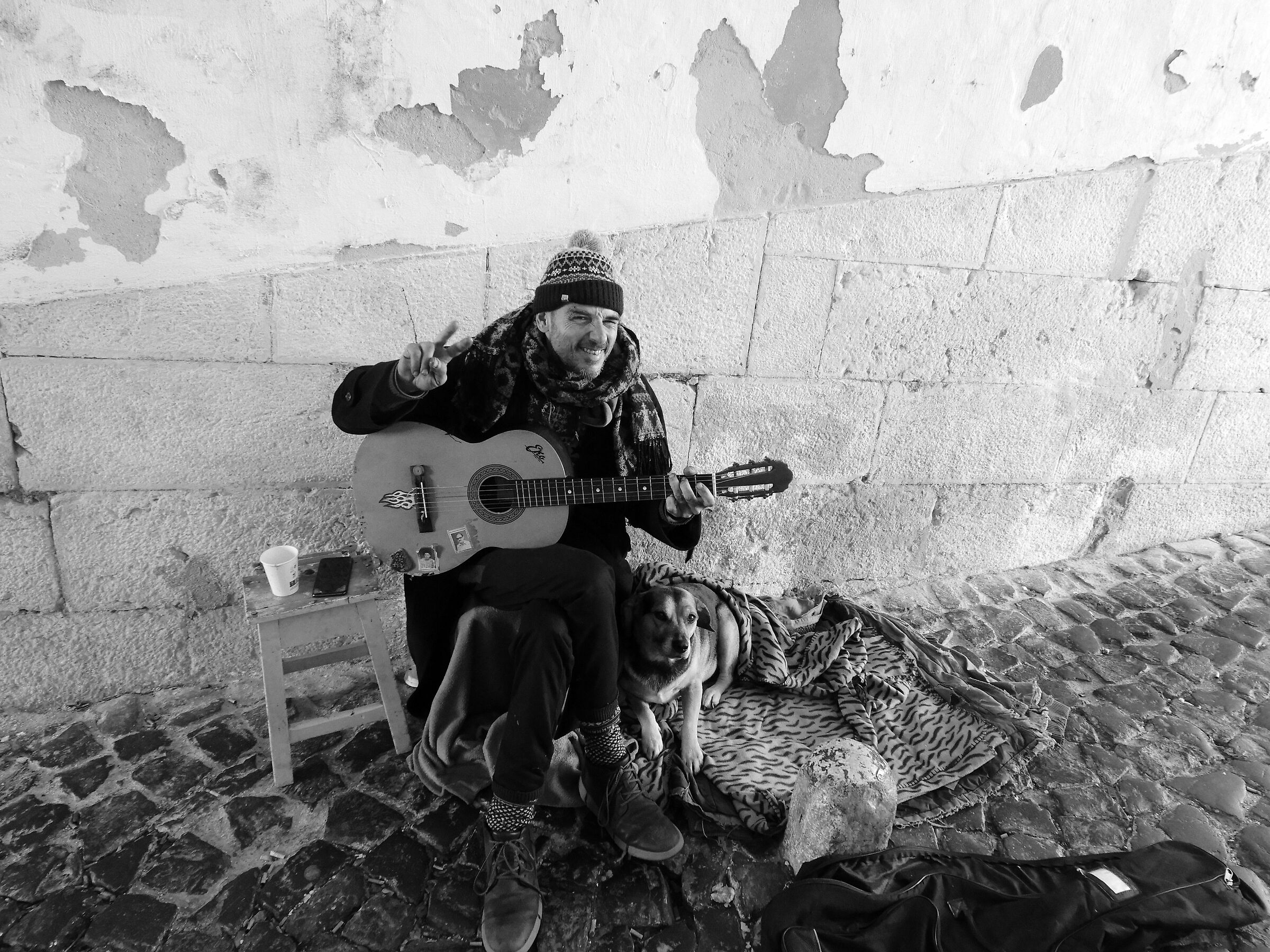 people - suonatore di strada - Lisbona