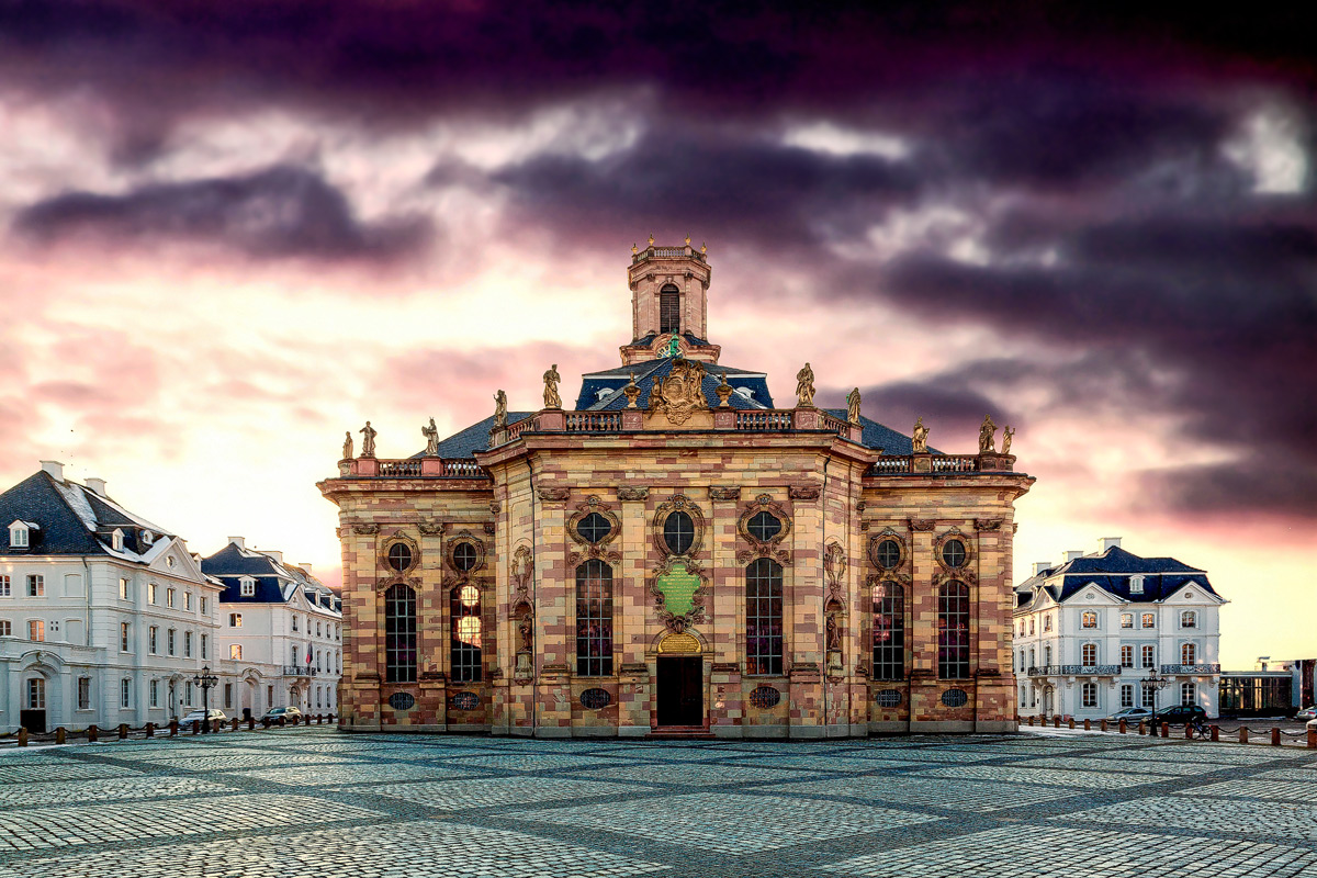 Ludwigskirche, una chiesa barocca protestante