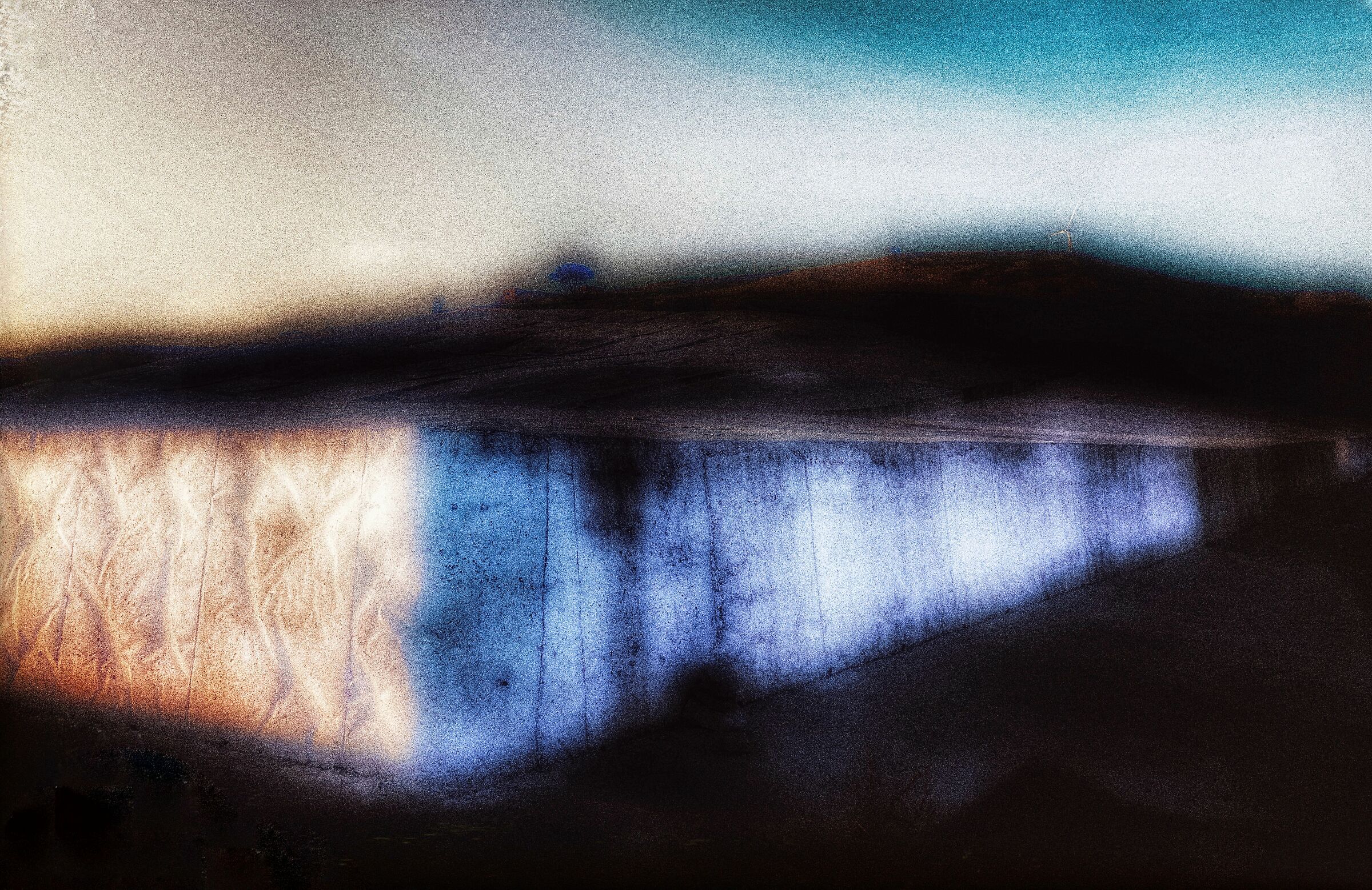 Il "cretto" di A. Burri a Gibellina (tp)