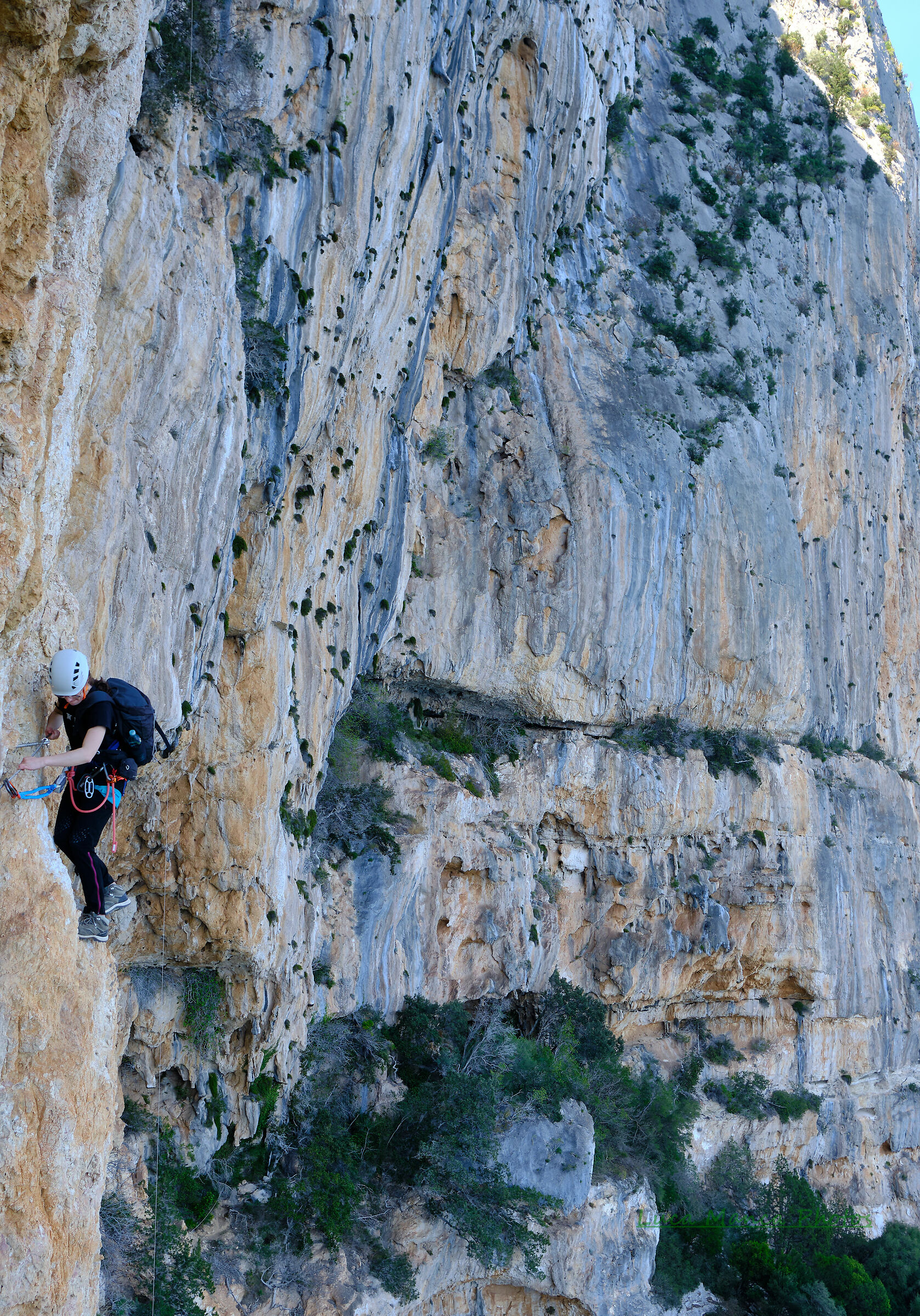 Ferrata di Plumare, Saregna