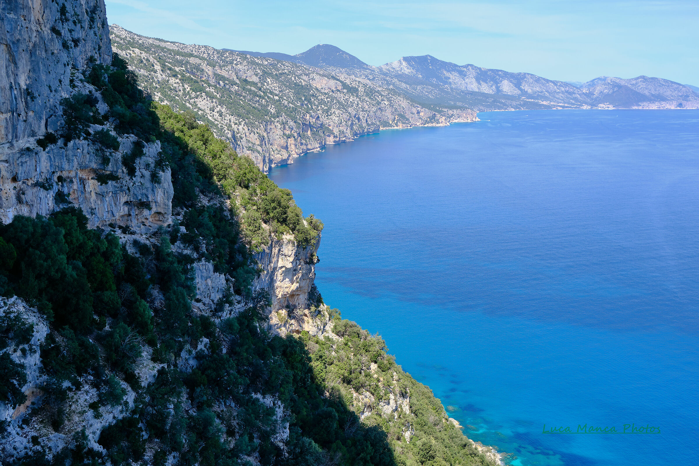 Ferrata di Plumare, Saregna