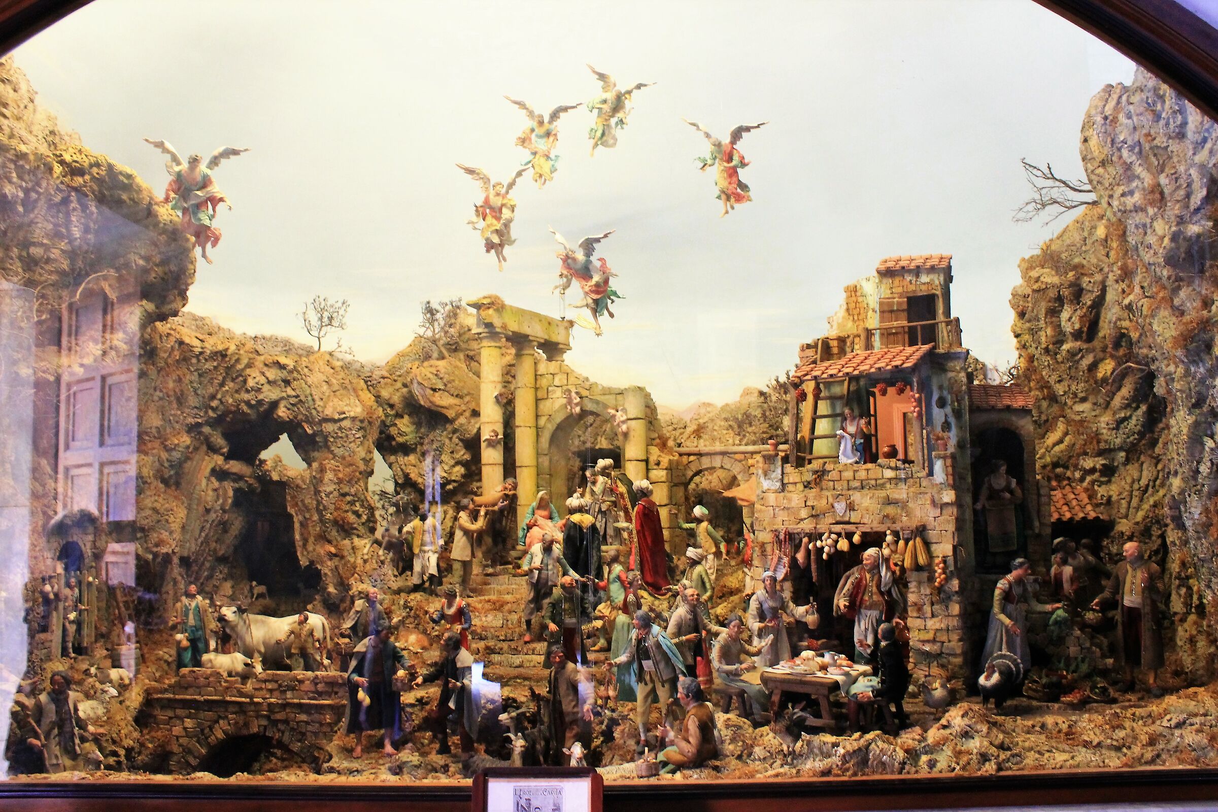 Presepe  chiesa di Sorrento