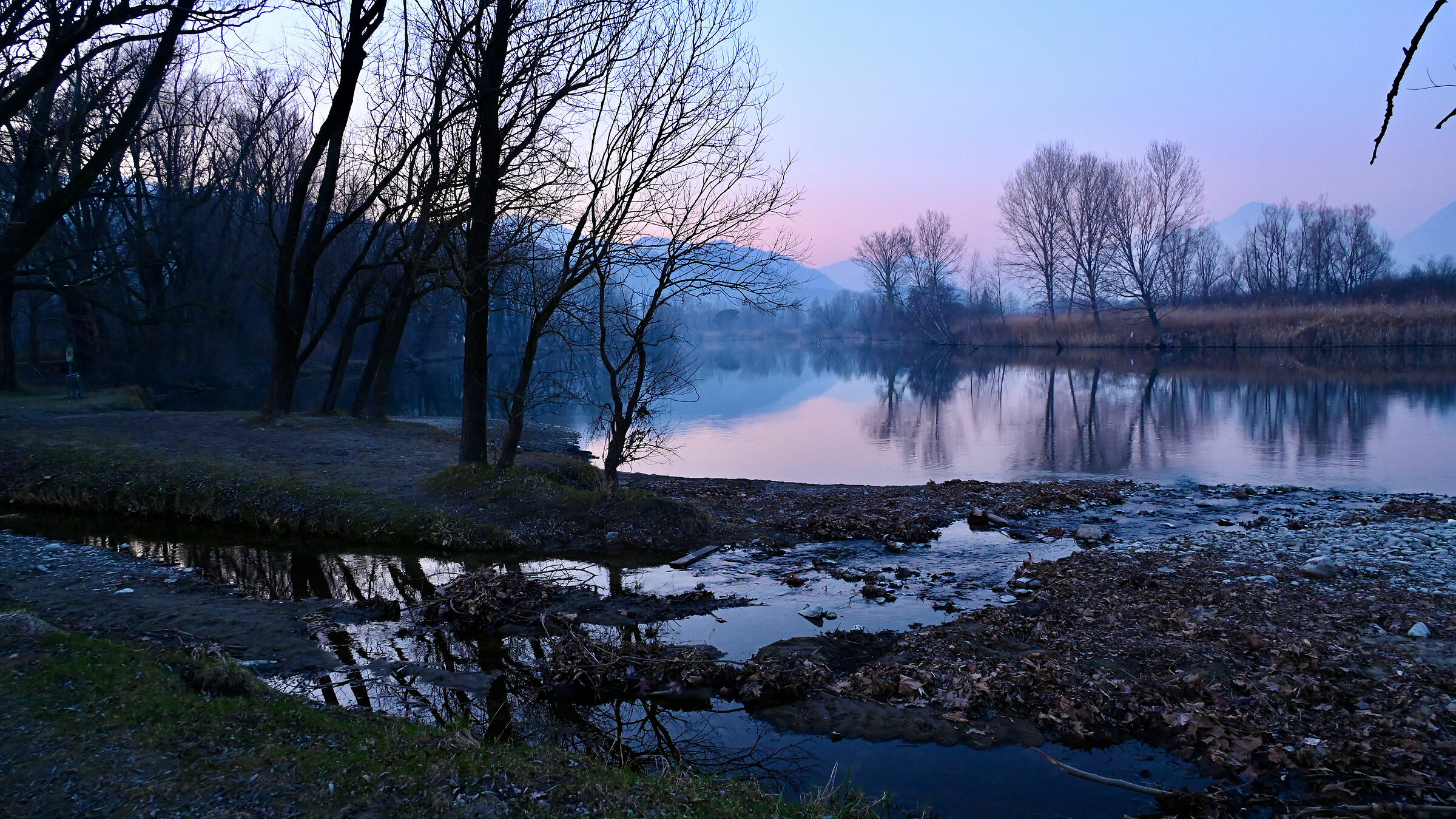 Adda, foce del torrente Tolsera presso Airuno 2