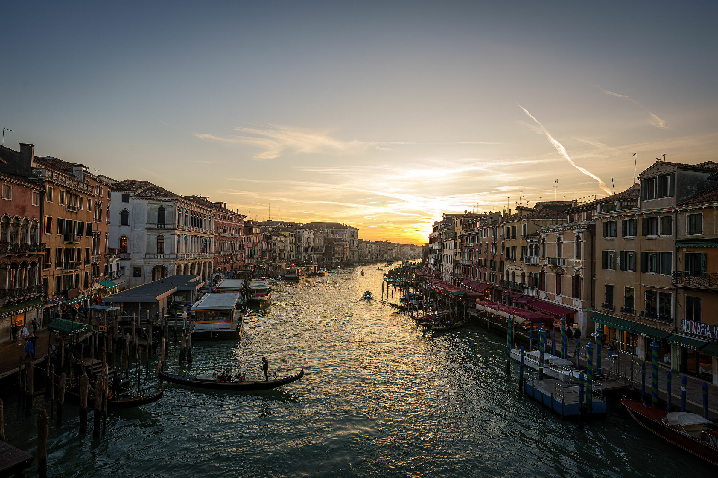 Tramonto dal Rialto