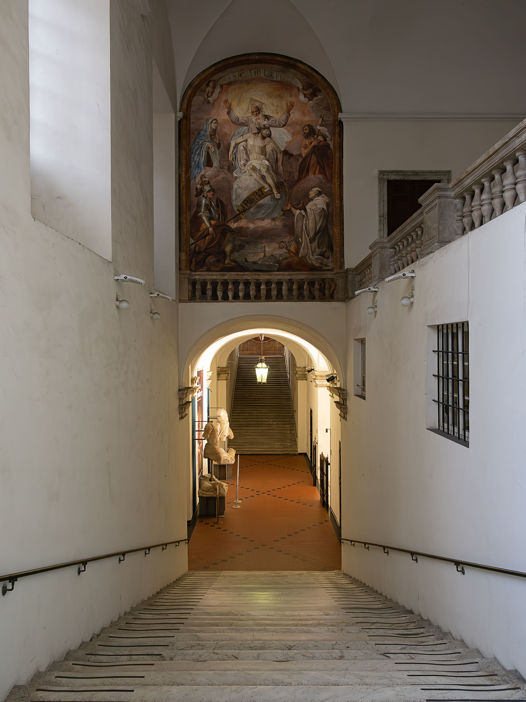 Genoa - Internal staircases of the Doge's Palace