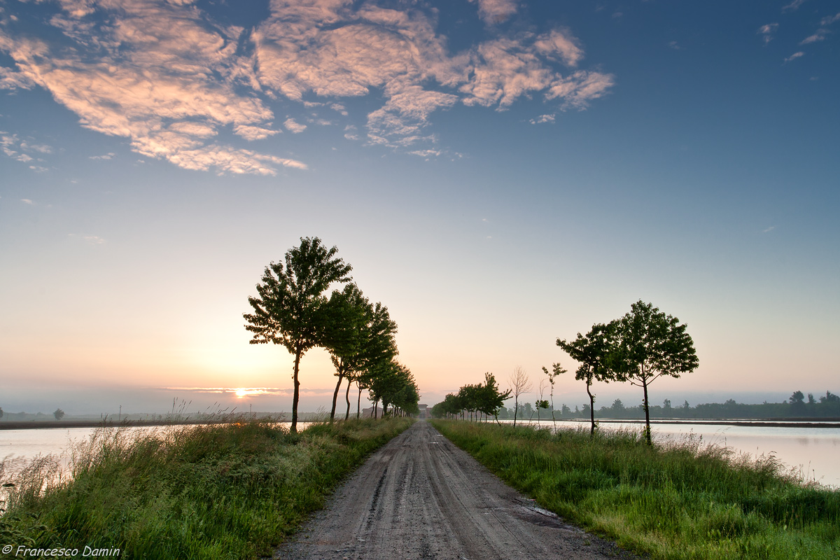 La strada verso il sole