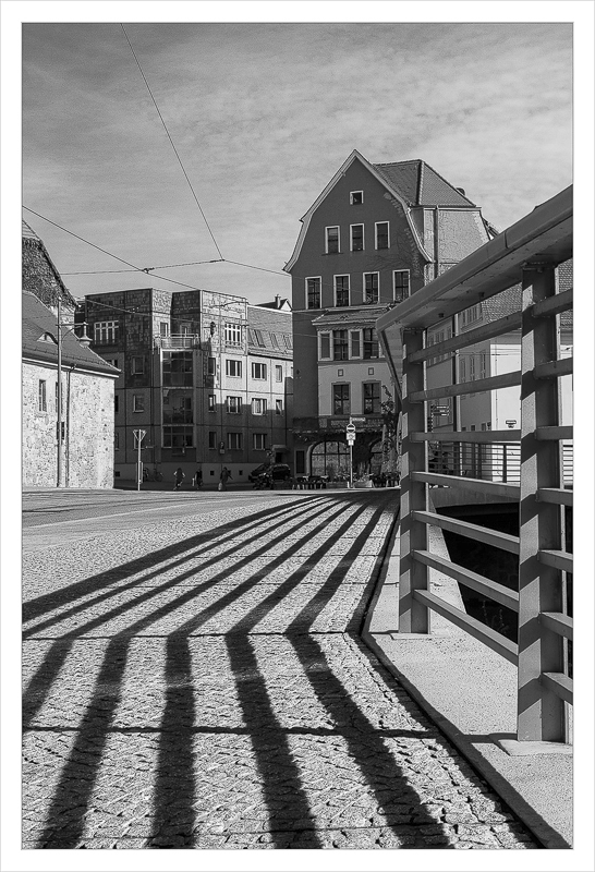 Shadows in Halle/Saale