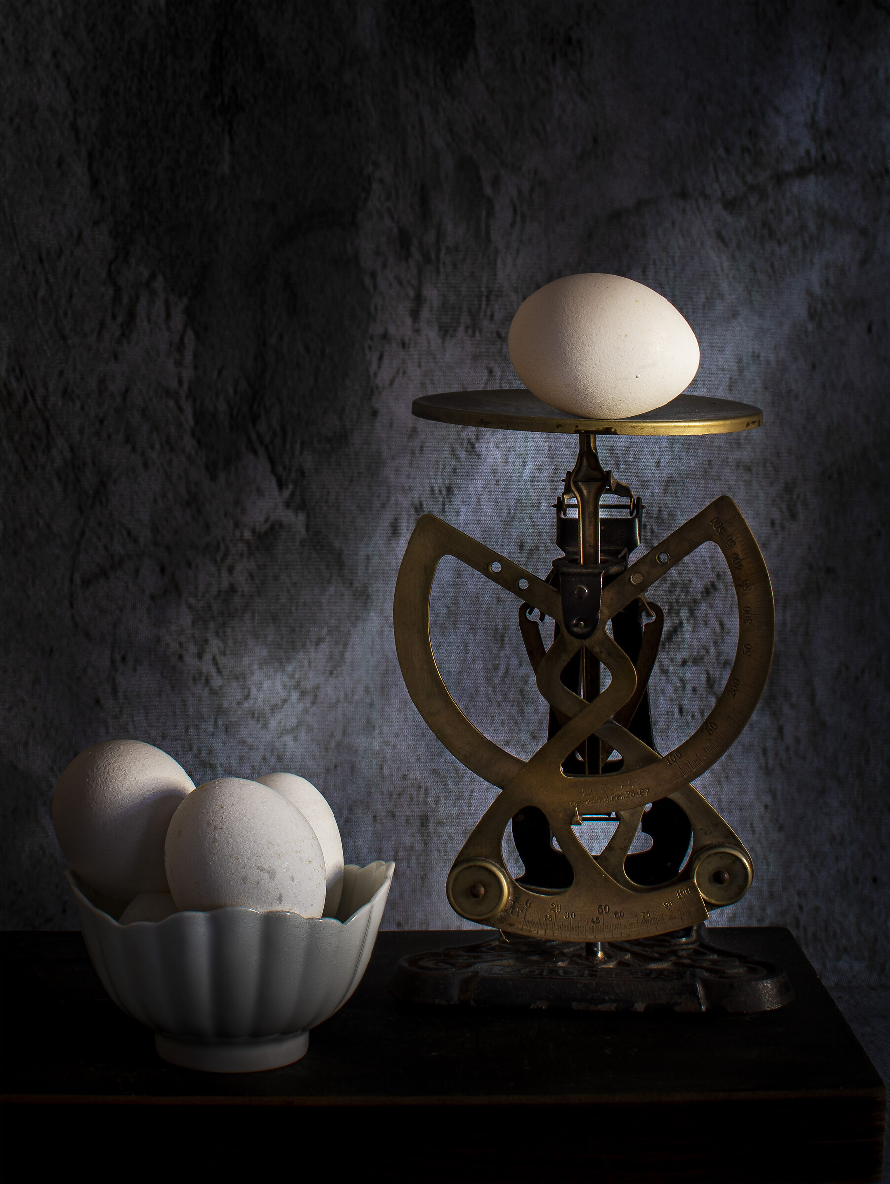 Natura morta con uova.