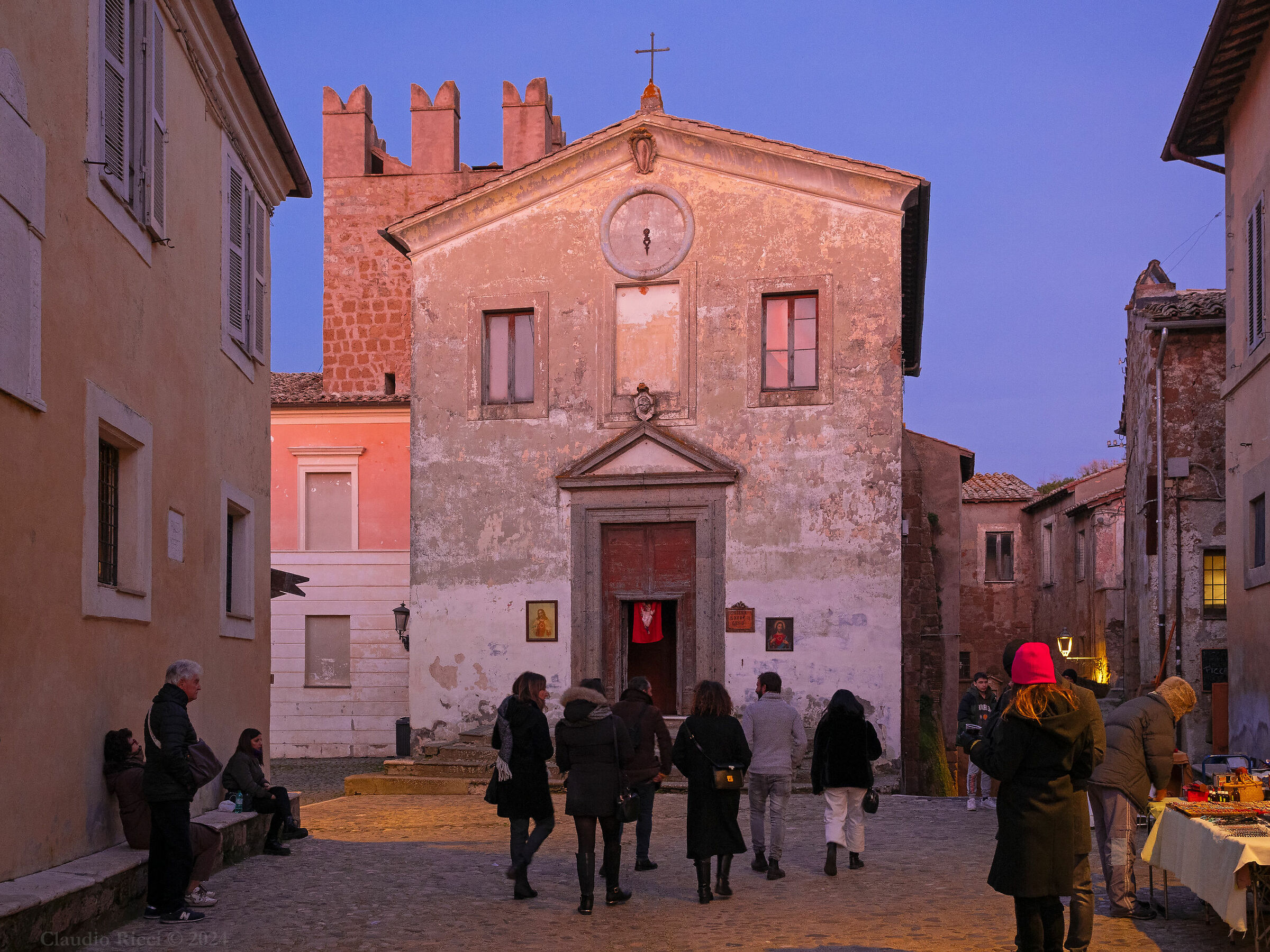 Ora Magenta a Calcata