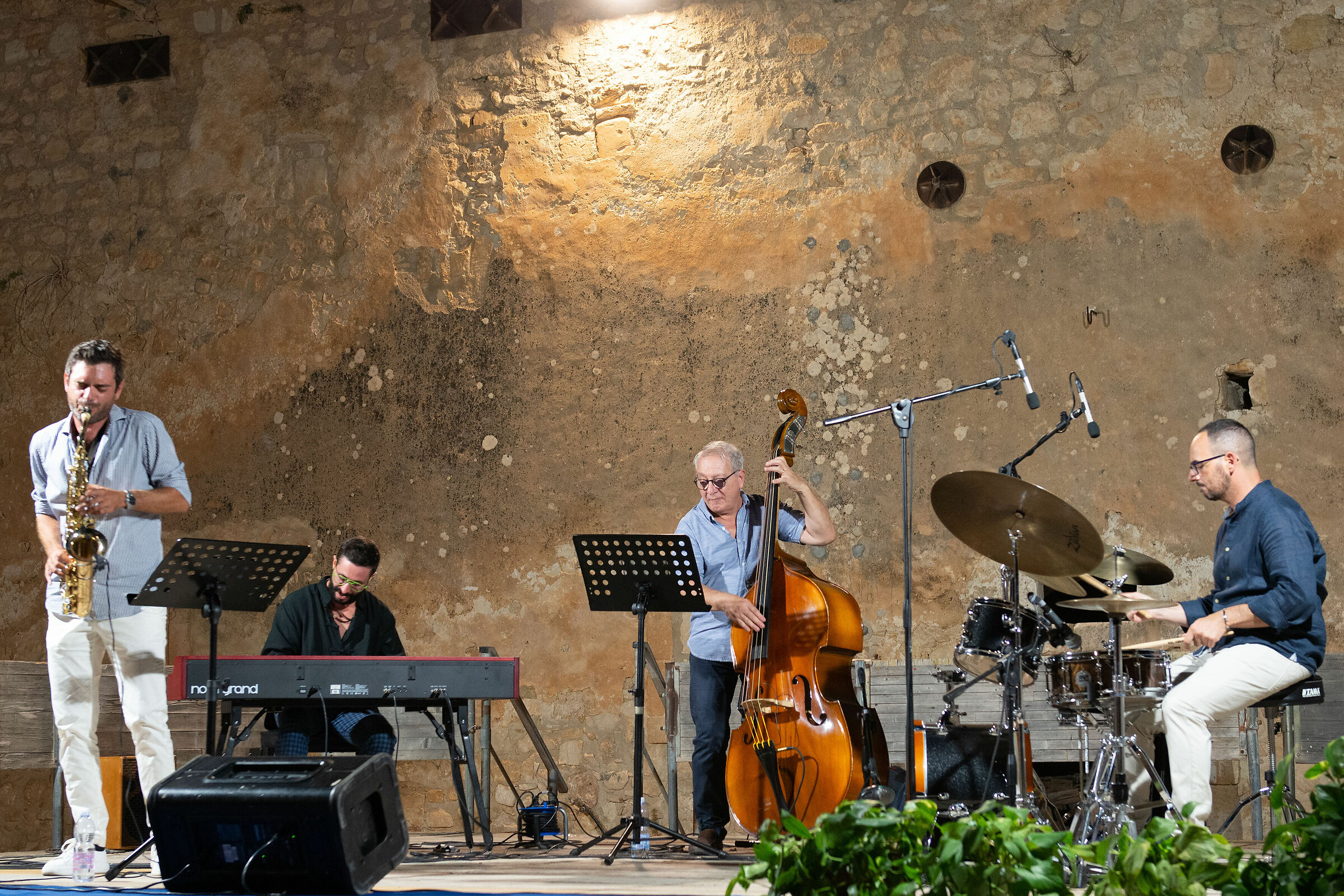 scicli: 22/08/2023, concerto jazz g.blanco quartet
