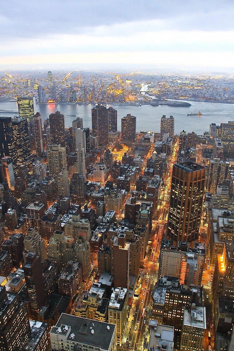 Manhattan e le sue luci