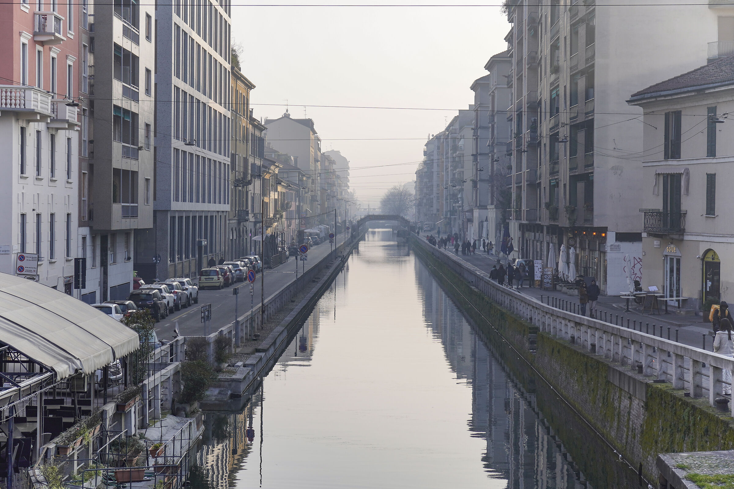 Naviglio Pavese - Sunday, January 28, 2024. 15:59