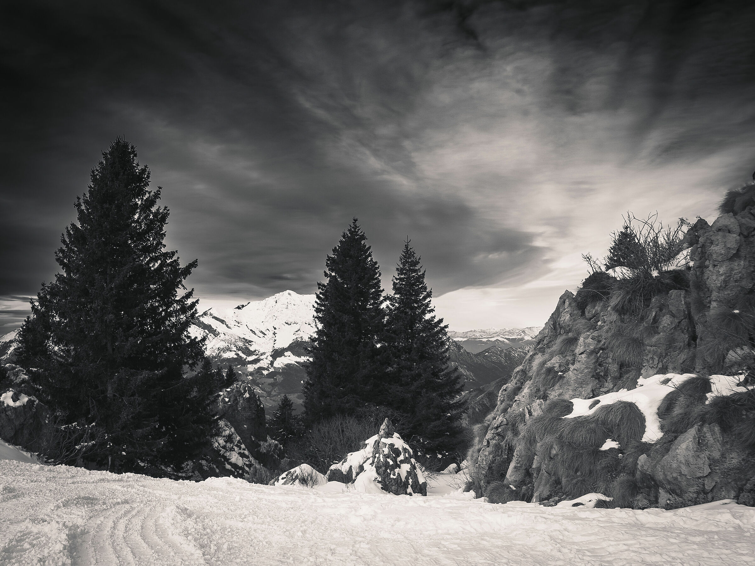 Black & White Mountain