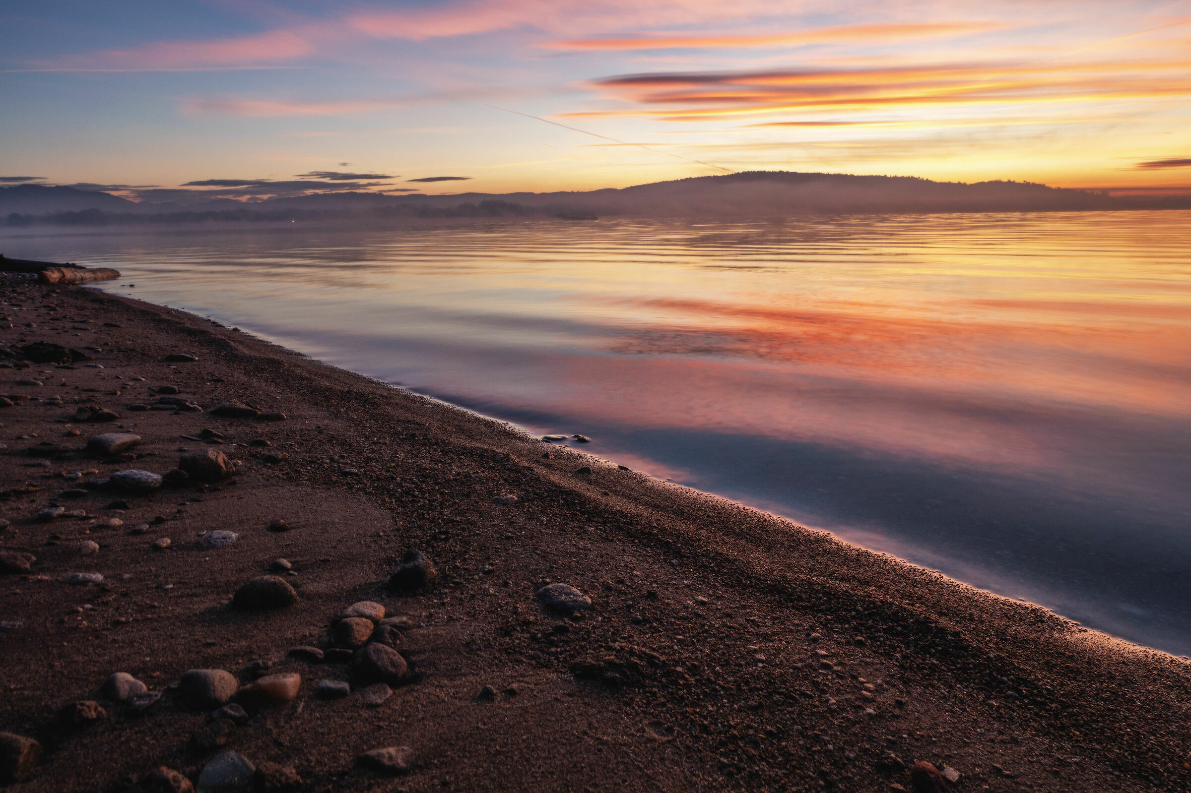 Sunrise at the "tip", Arona (NO)