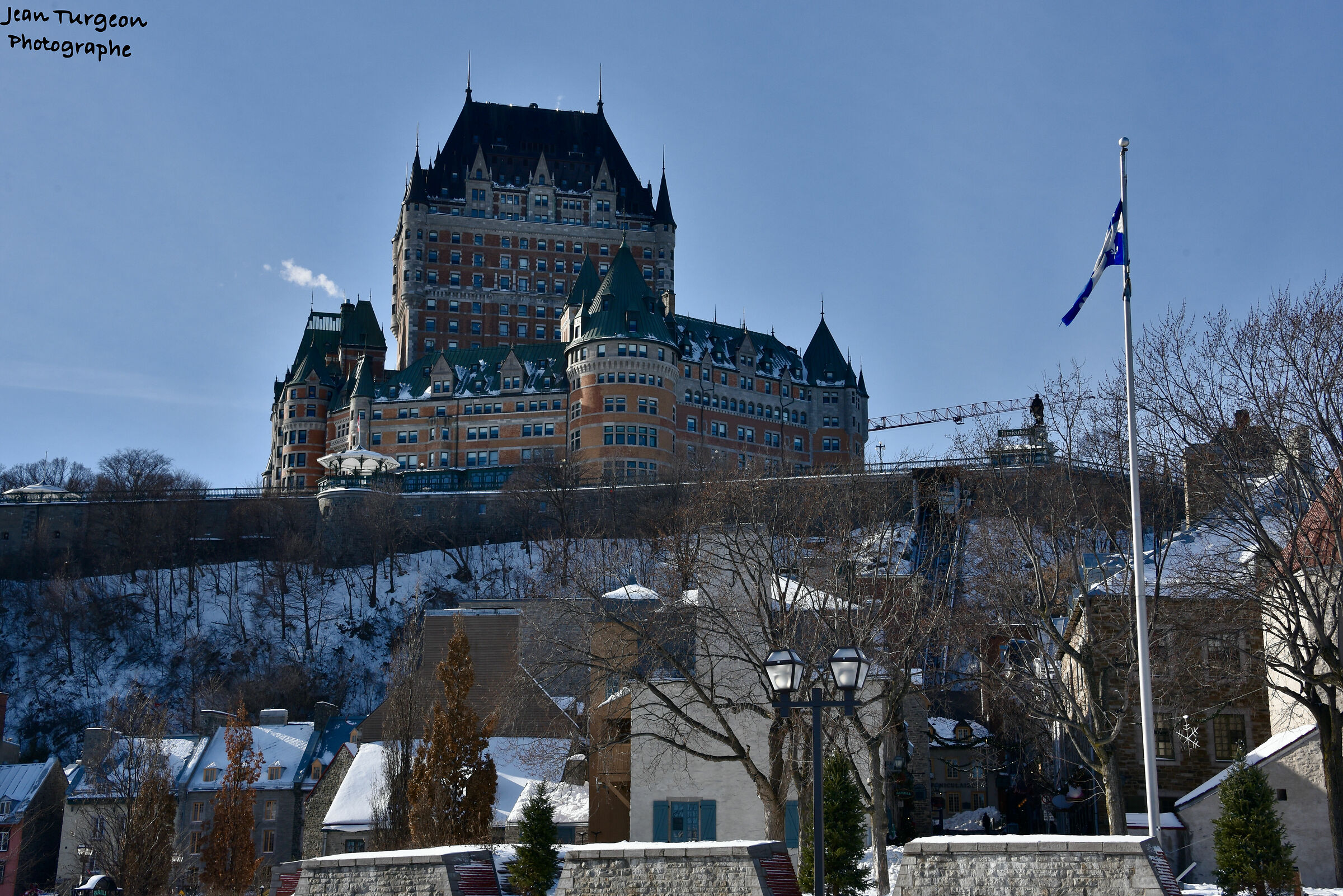 Château Frontenac in Quebec ''Big Castle Hotel''
