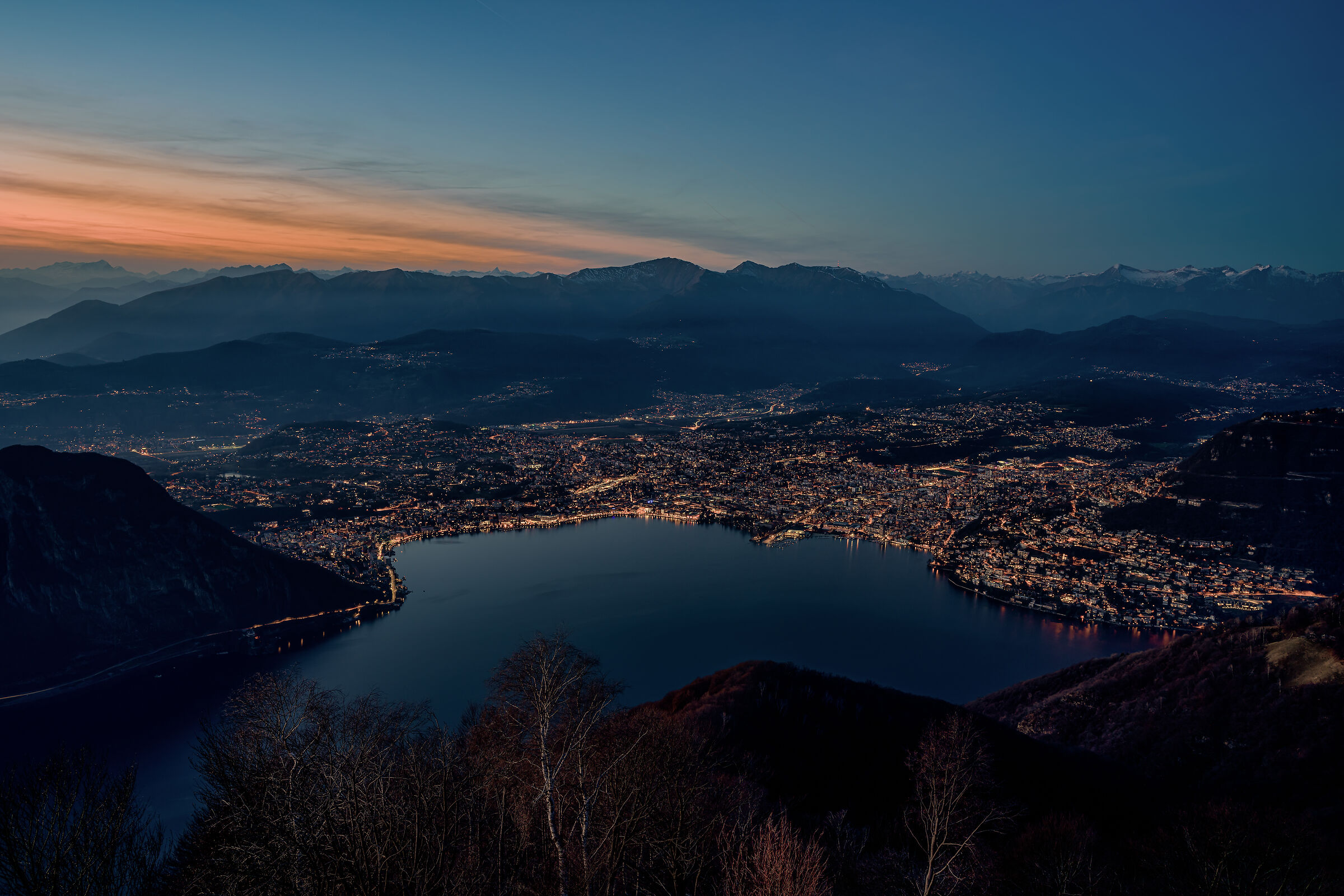 Lugano dal Balcone d'Italia