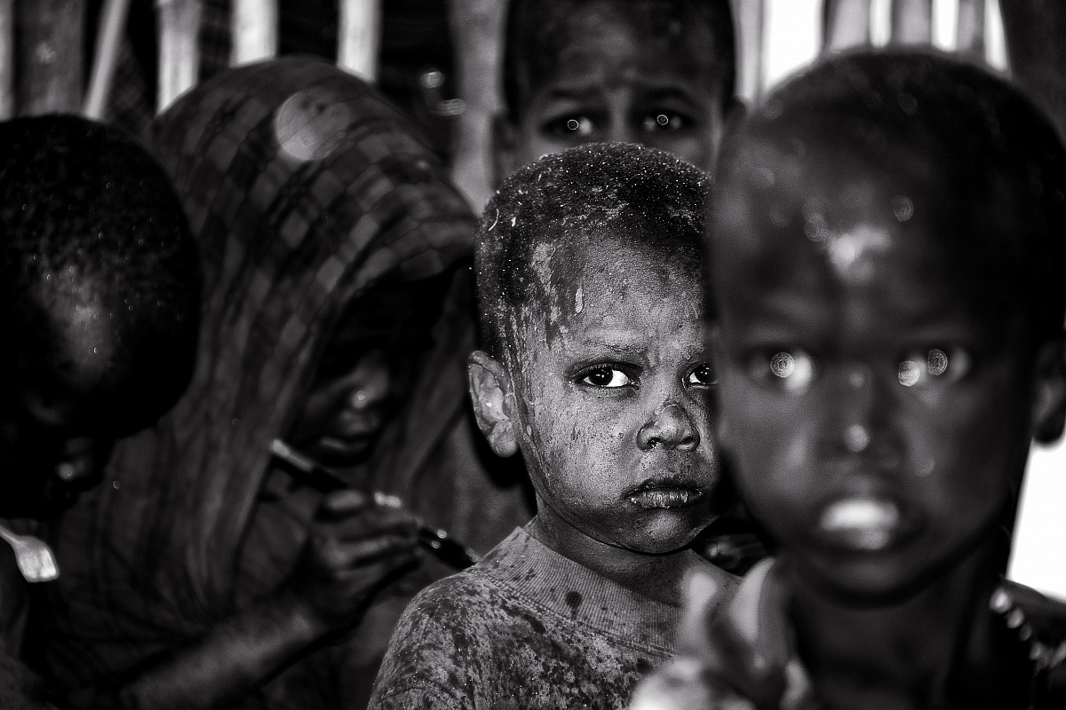 Bimbi Masai a scuola