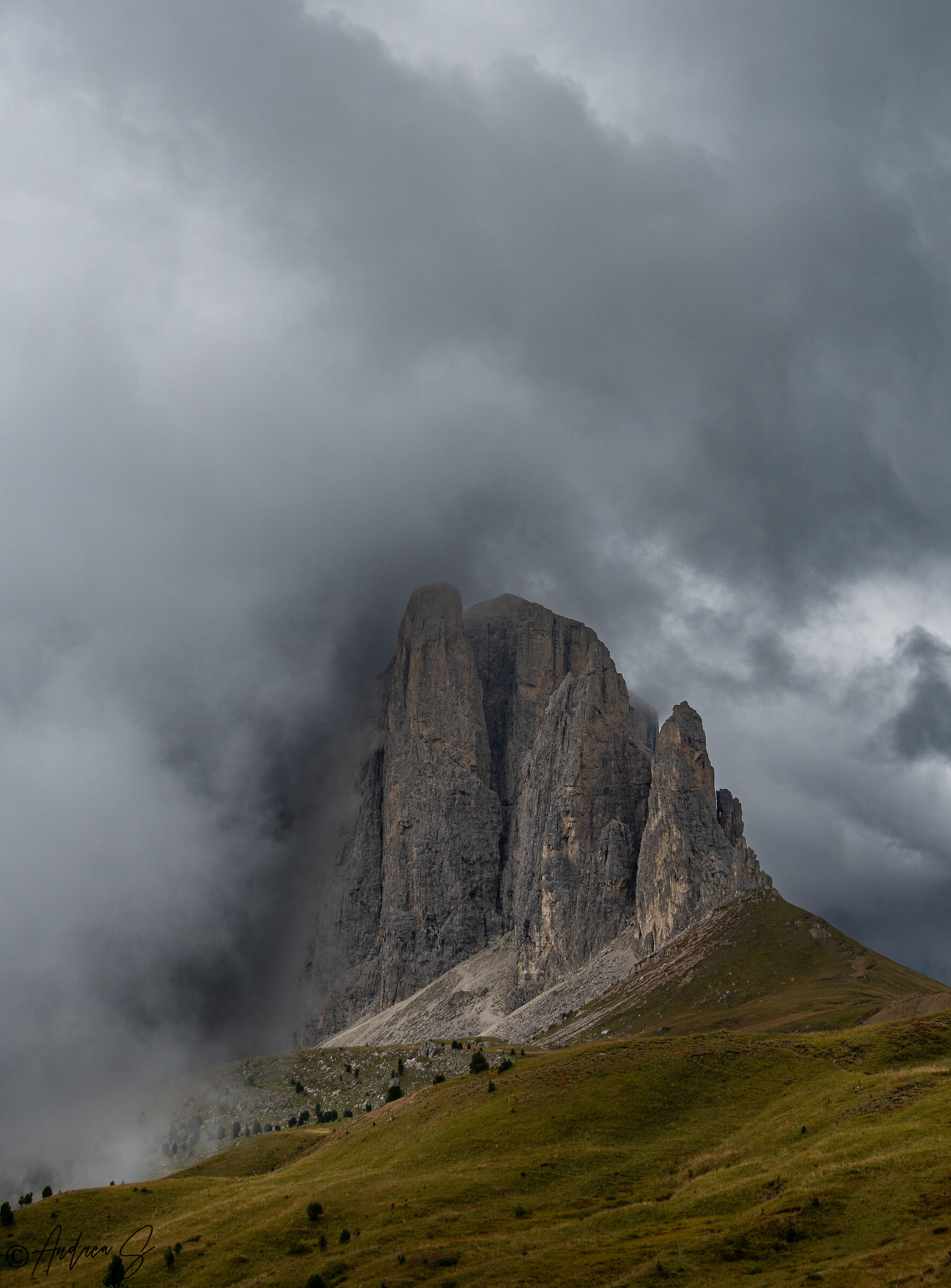 Clouds over you...