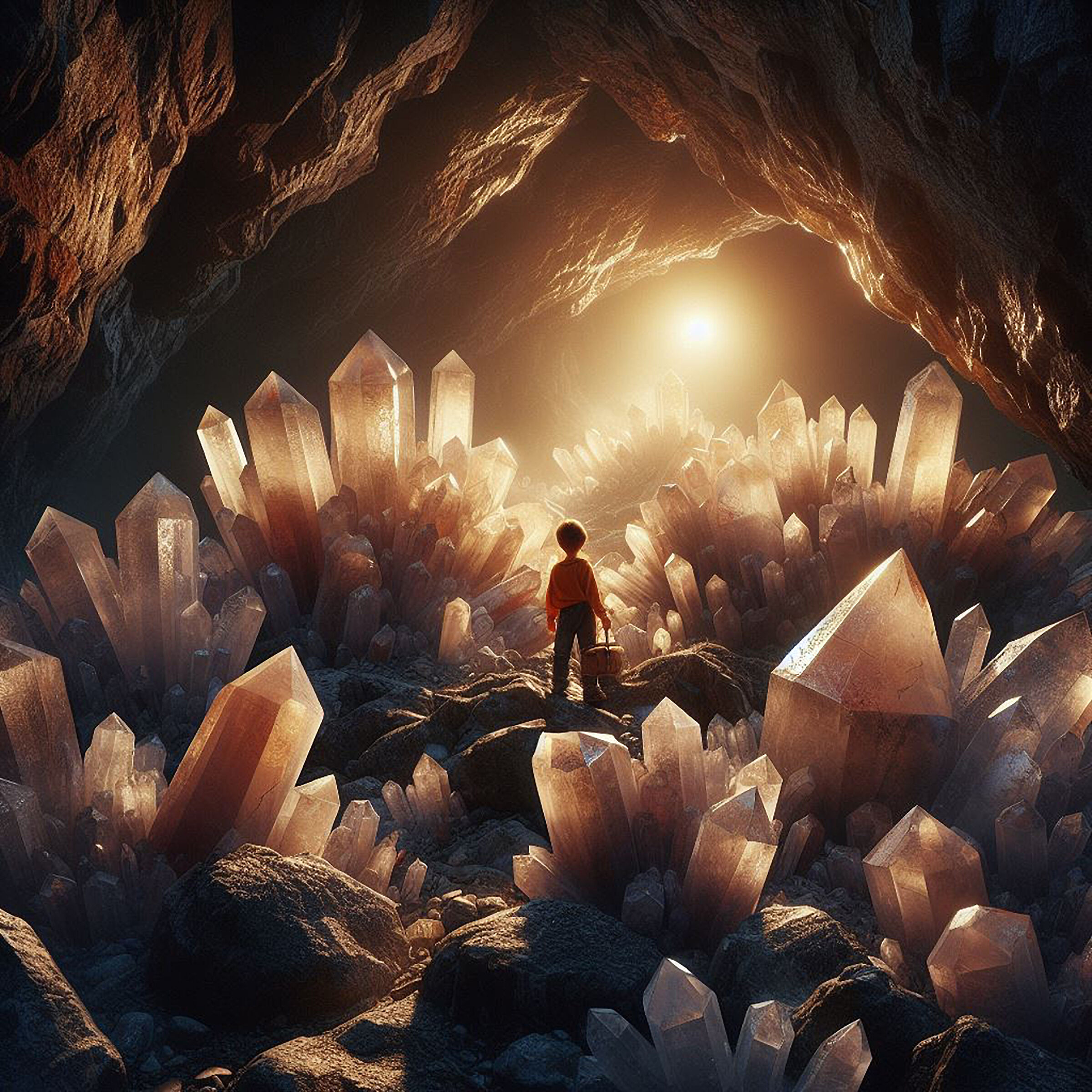 Journey to the center of the Earth.