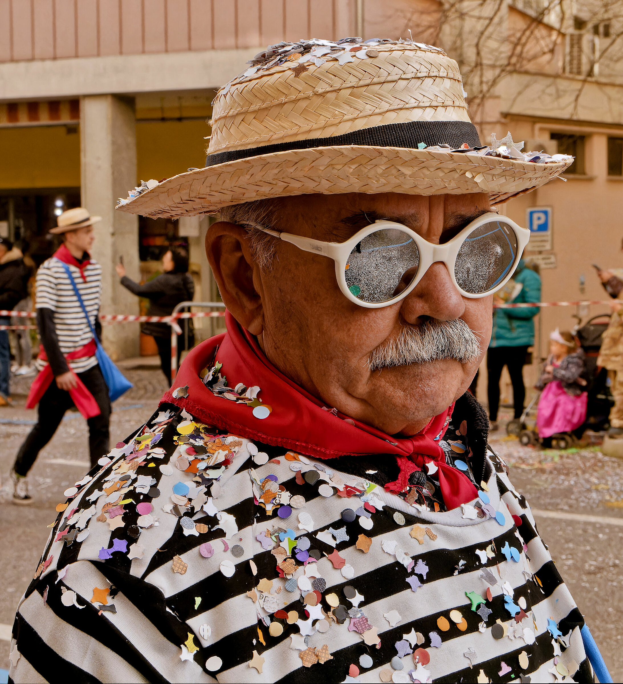 Un allegorico gondoliere.