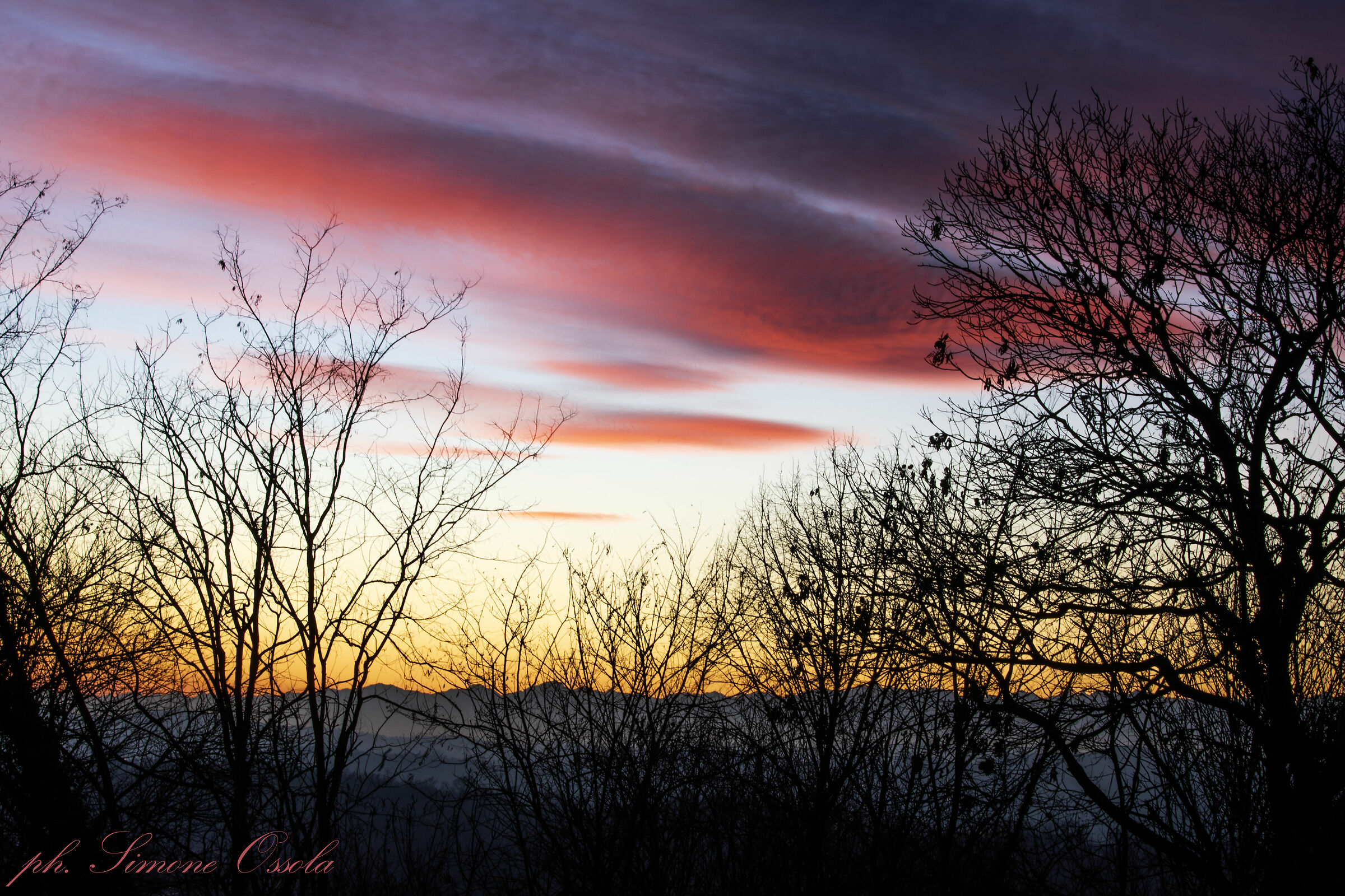 Tramonto del 03/02/24