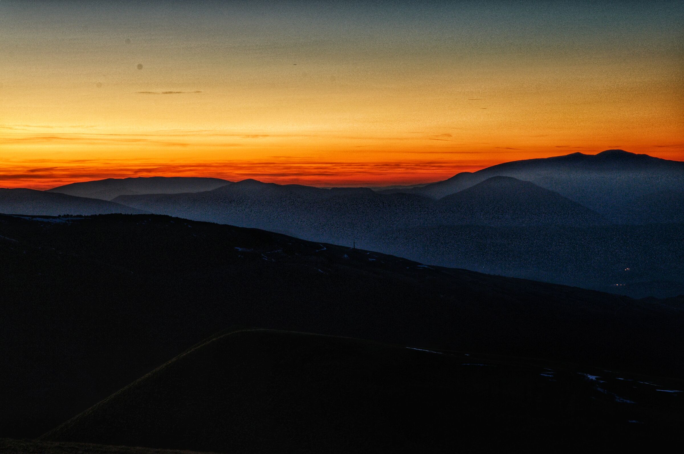 Tramonto sassotetto