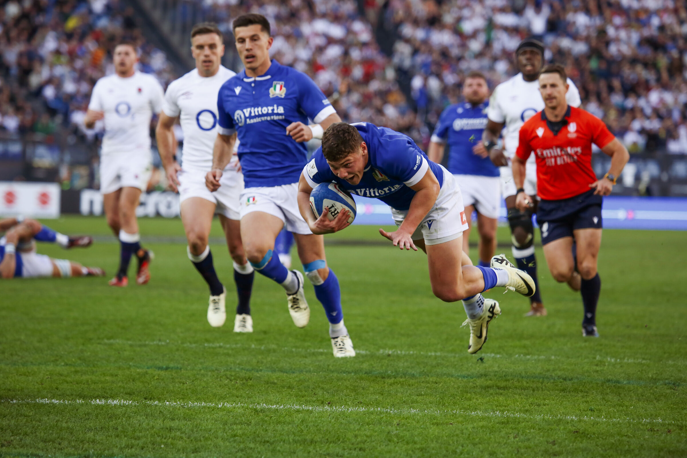 6 Nazioni 2024 - Prima meta italiana
