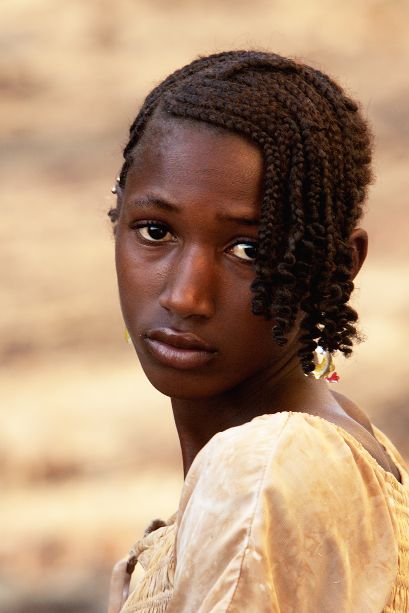 Guinea: Fouta Djalon, villaggio di Mali Ville.