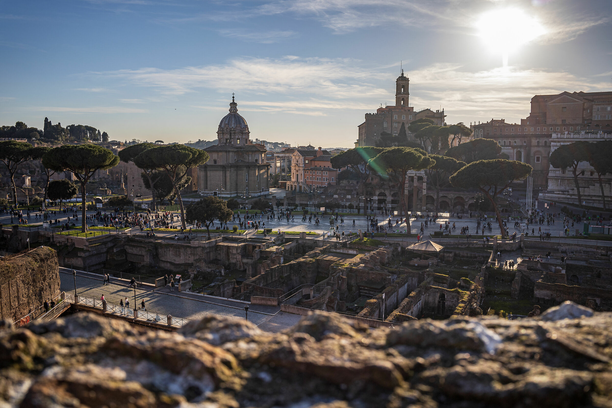 Fori dai mercati di Traiano