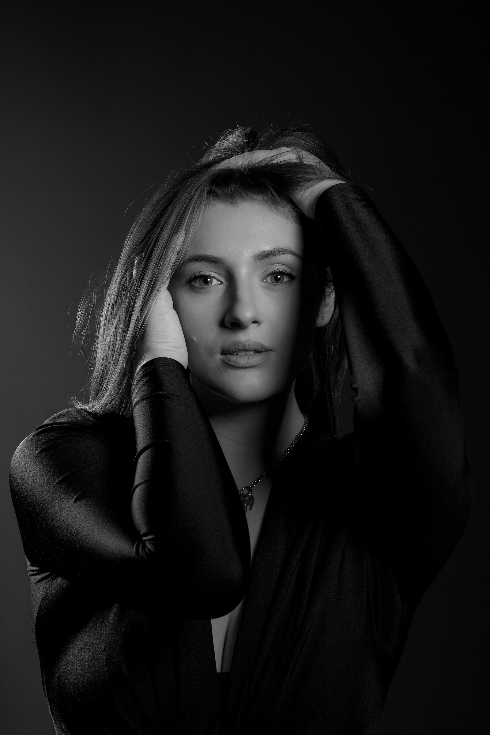 Tania in bianco nero