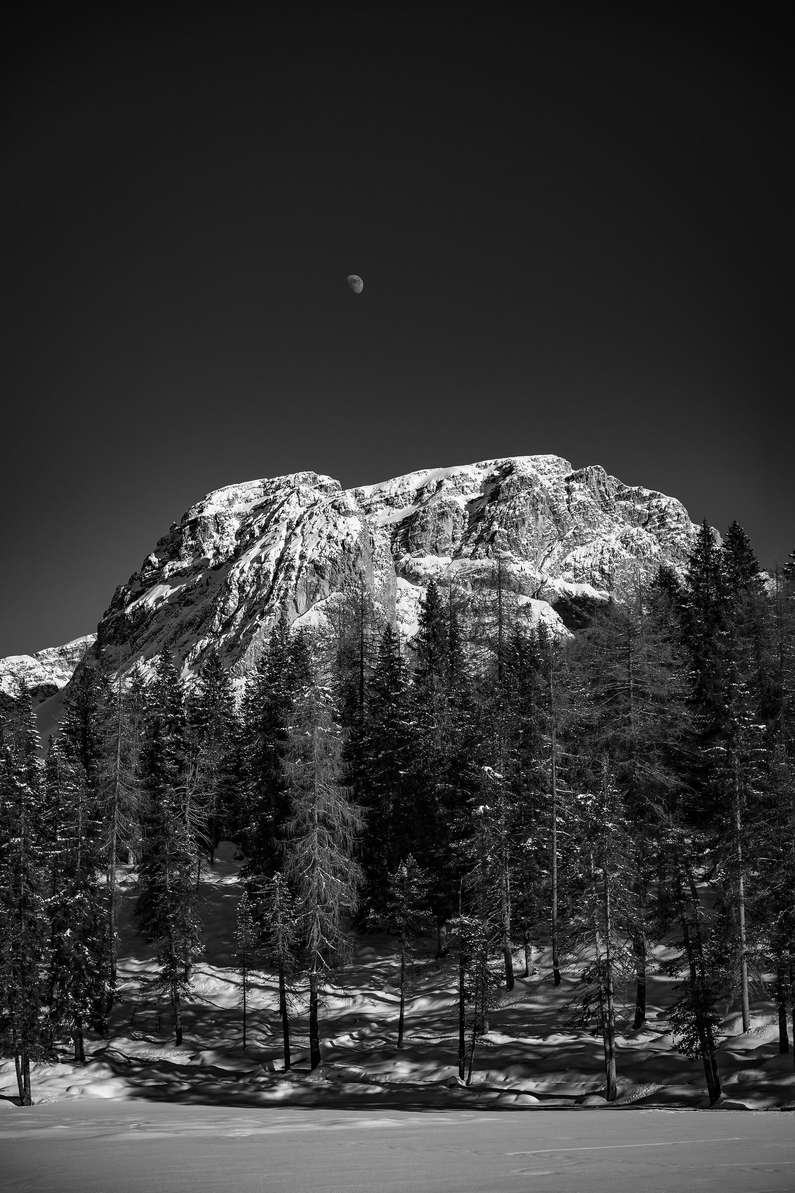 Ai piedi della Luna...