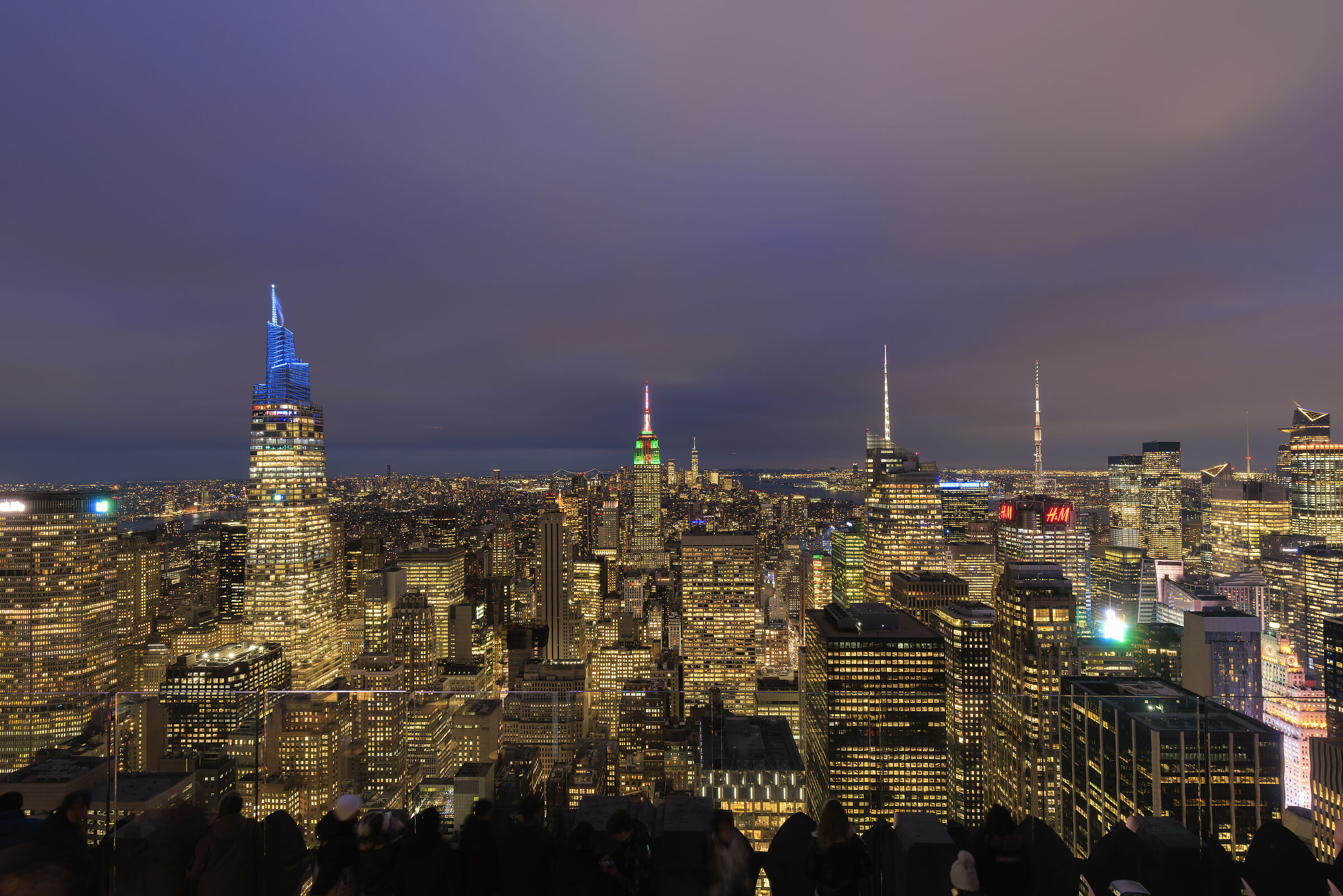 Skyline From the Top of The Rock