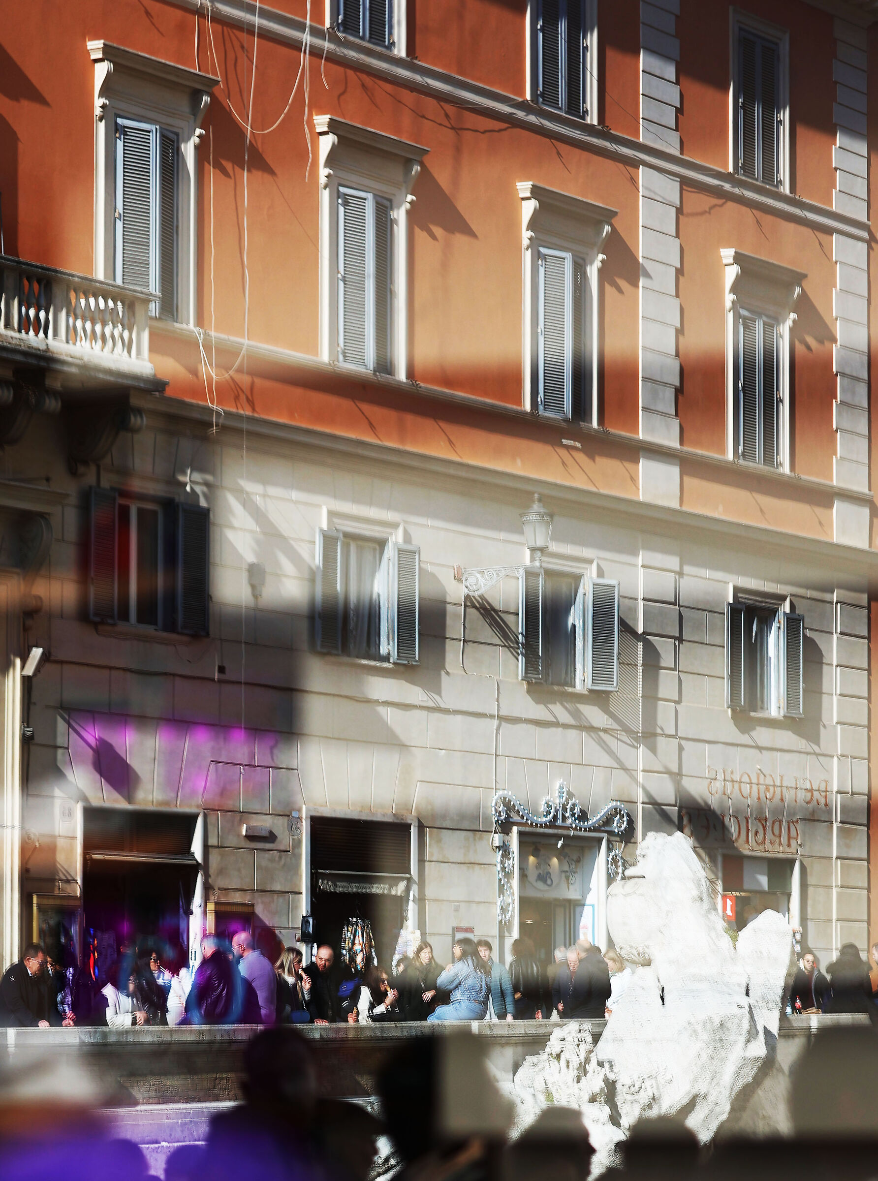 Riflesso di una vetrina