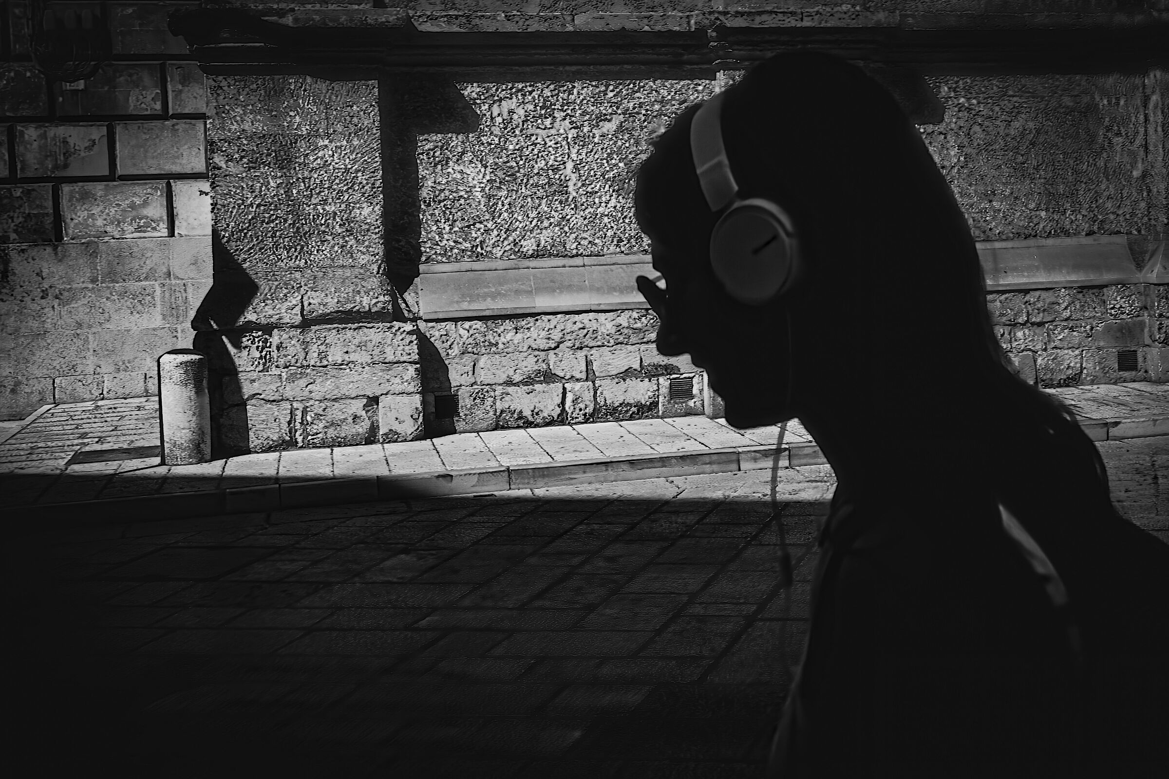 Immagini dell'istantanea sulla strada.