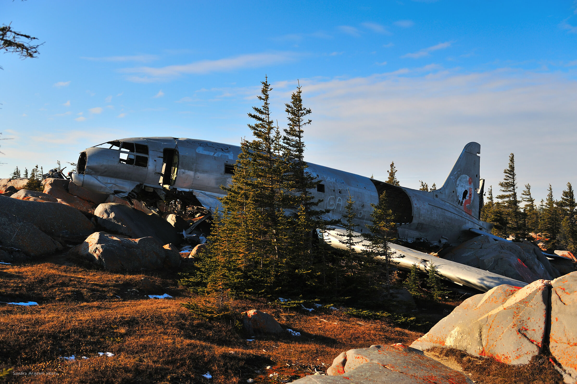 Non tutti gli atterraggi riescono bene… Baia di Hudson...
