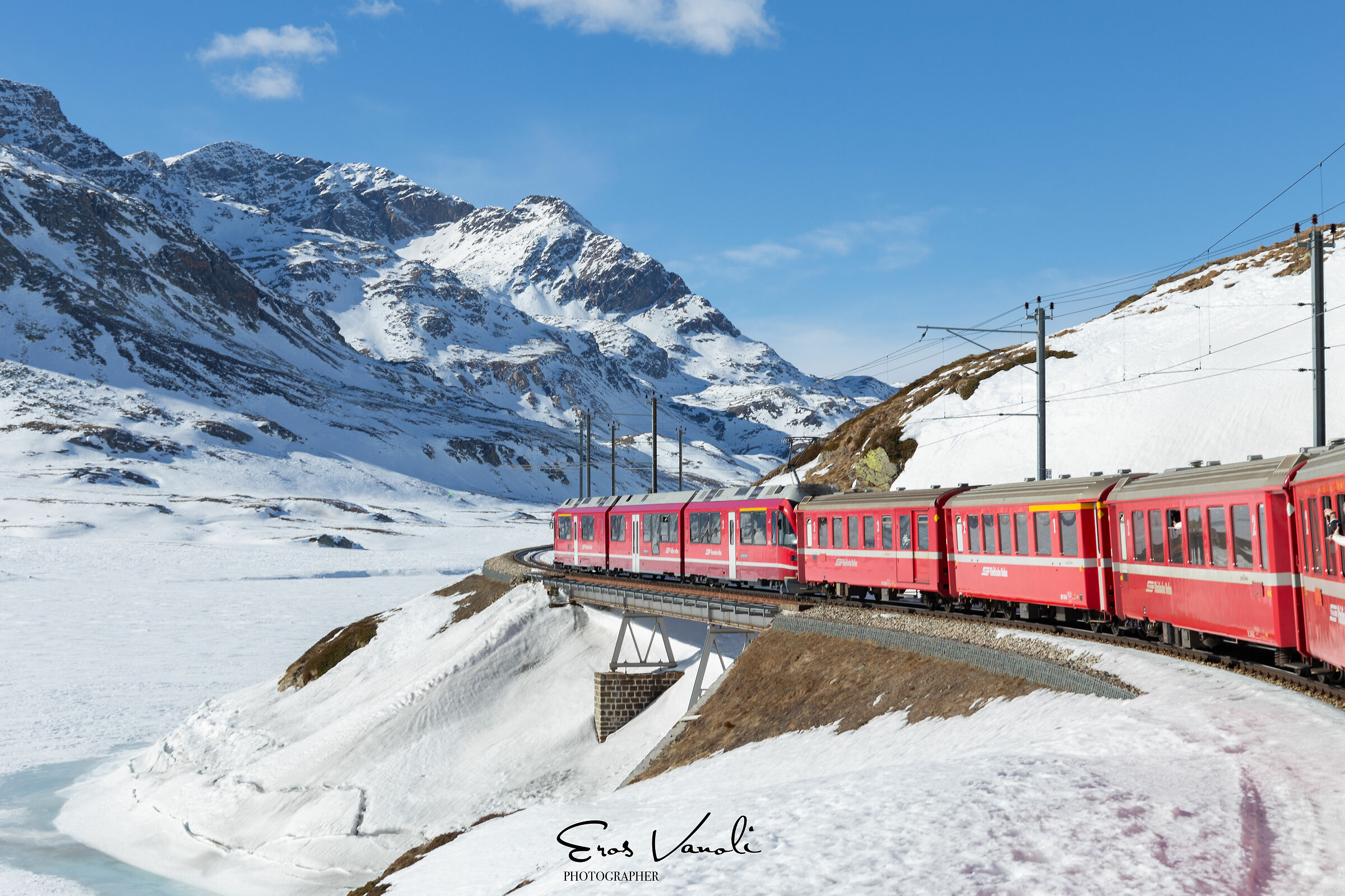 Sul trenino del Bernina