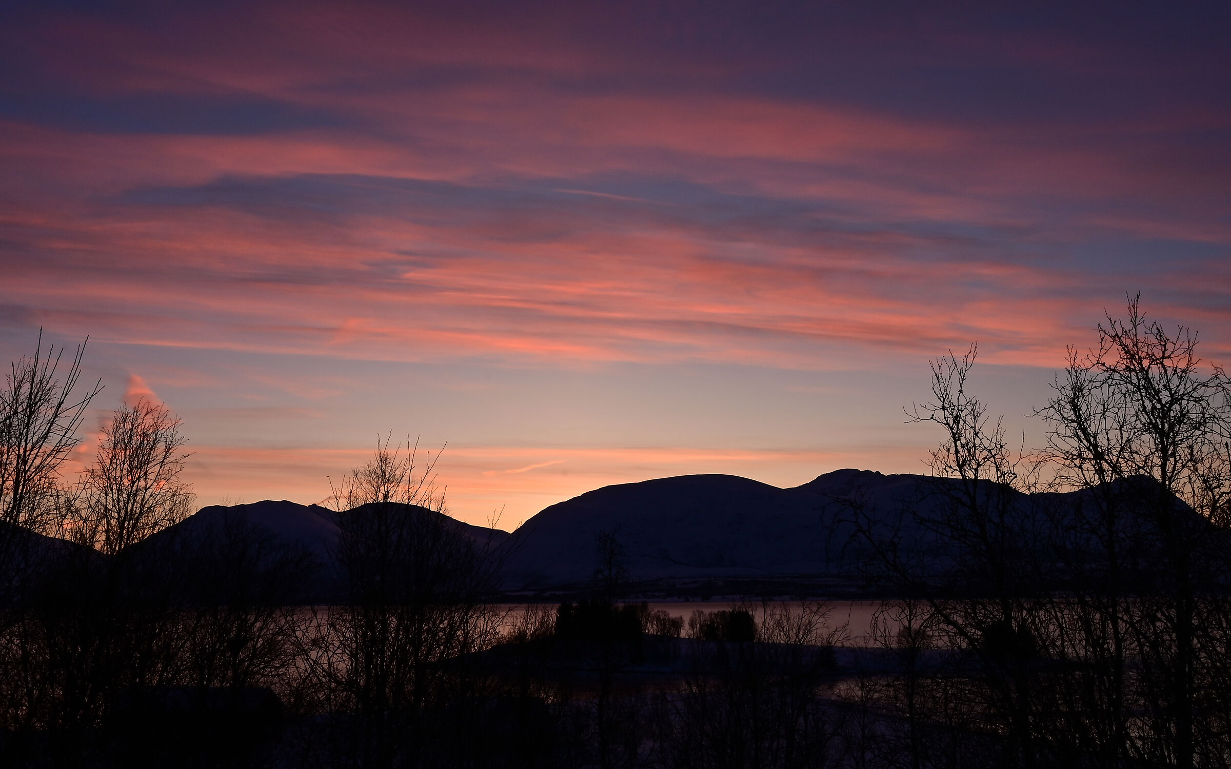 Tramonto di Tromsø