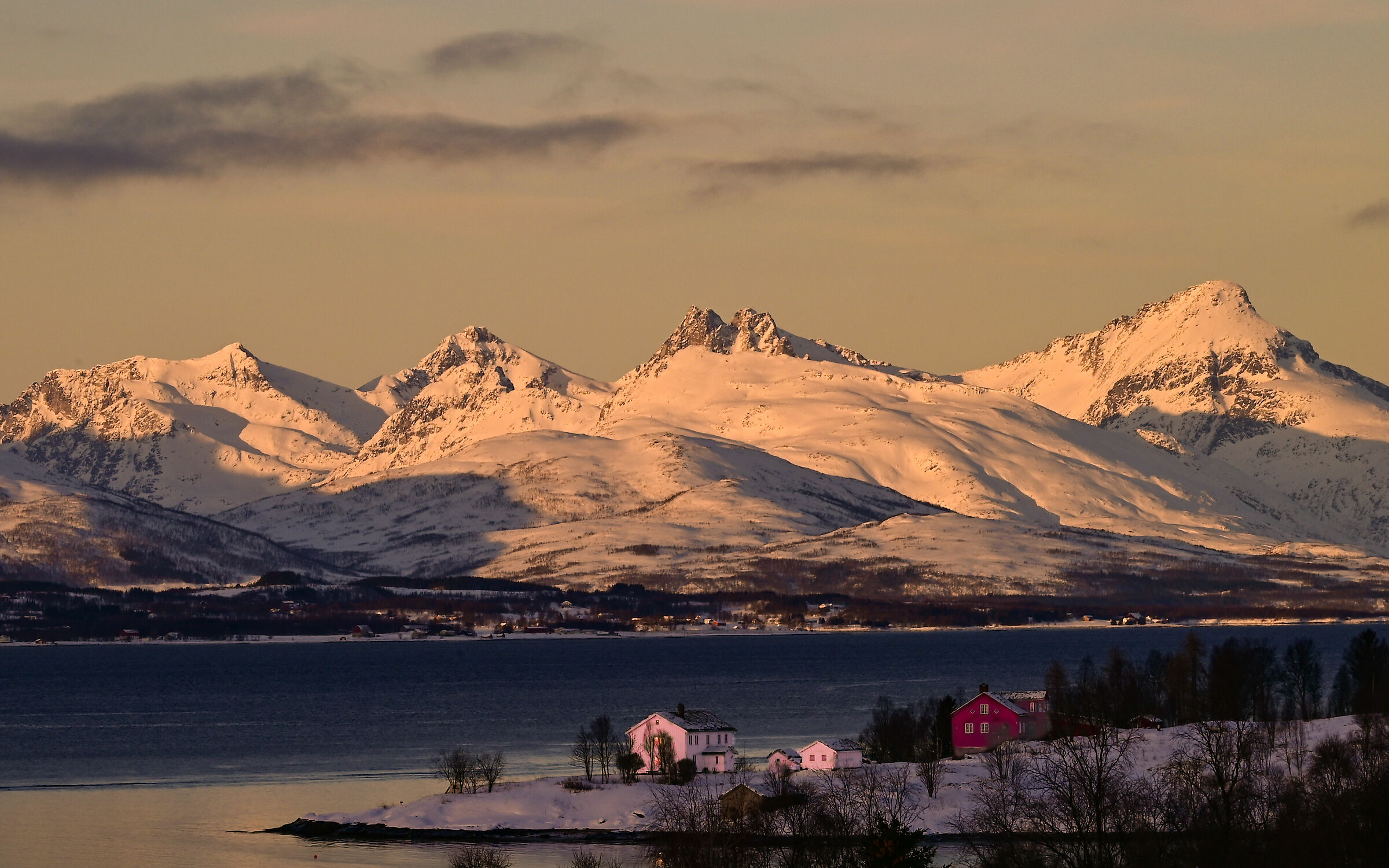 Tramonto di Tromsø