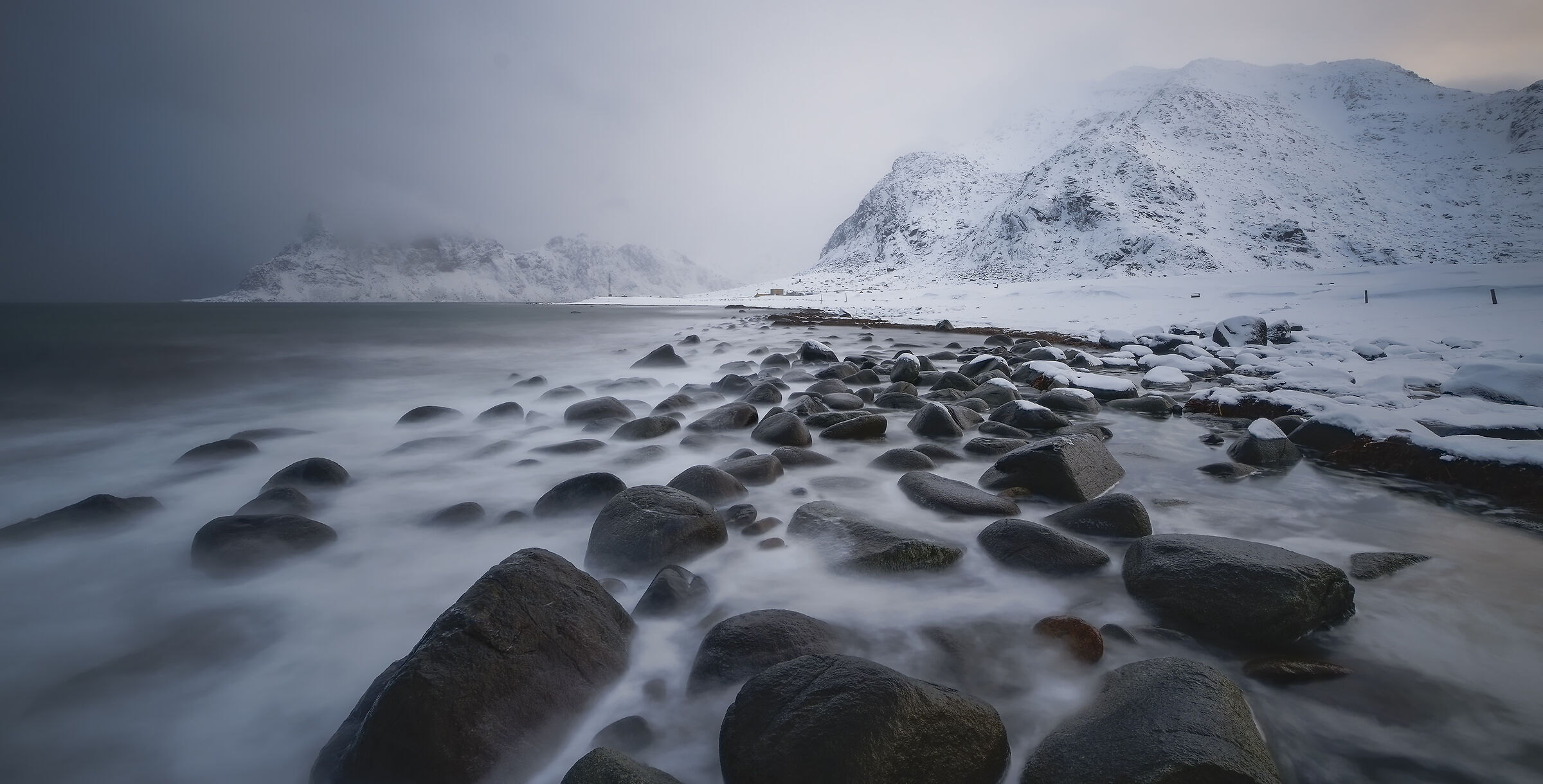 Schiume alla Skagsanden beach