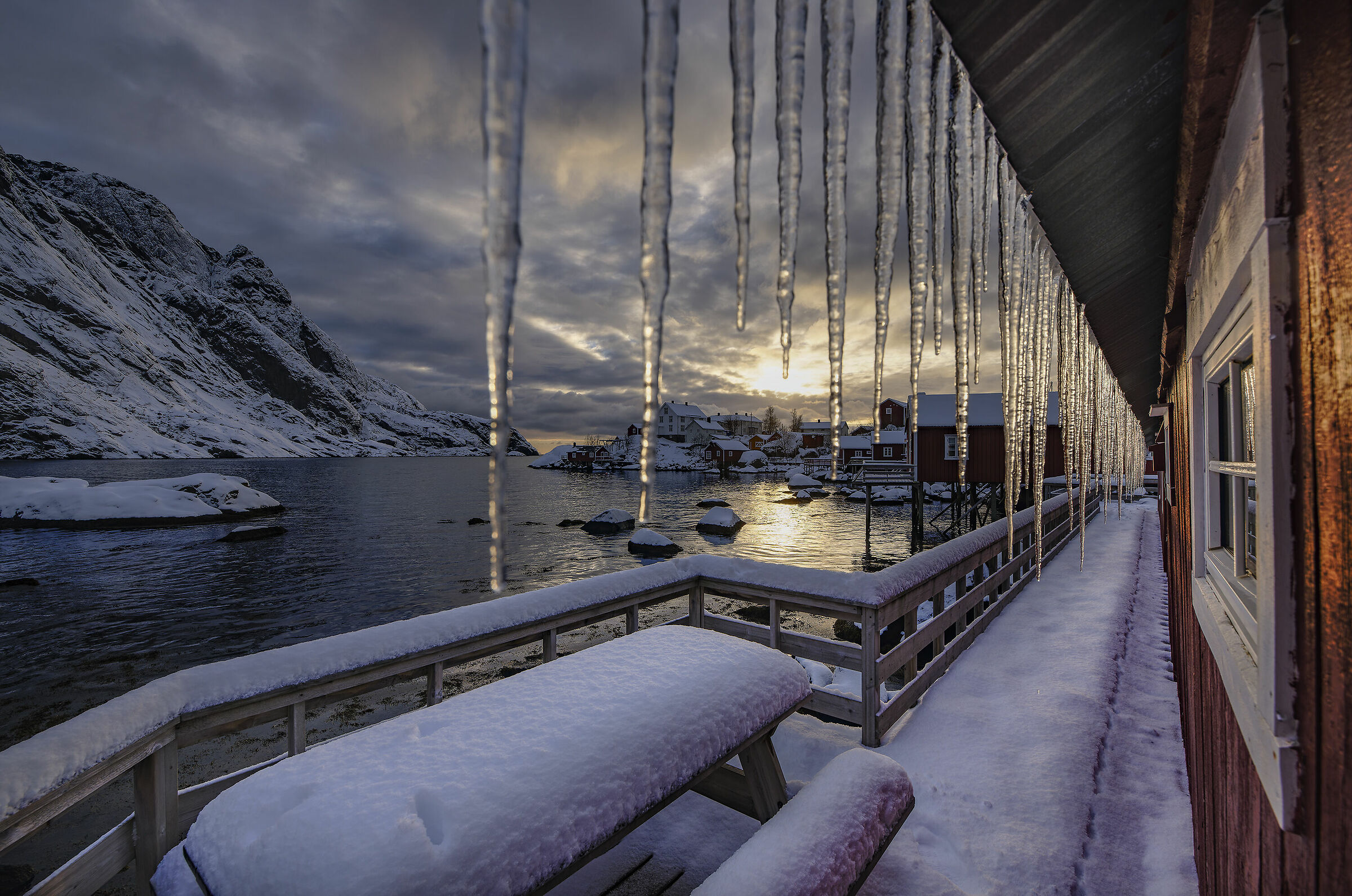 Popsicles in Nusfjord