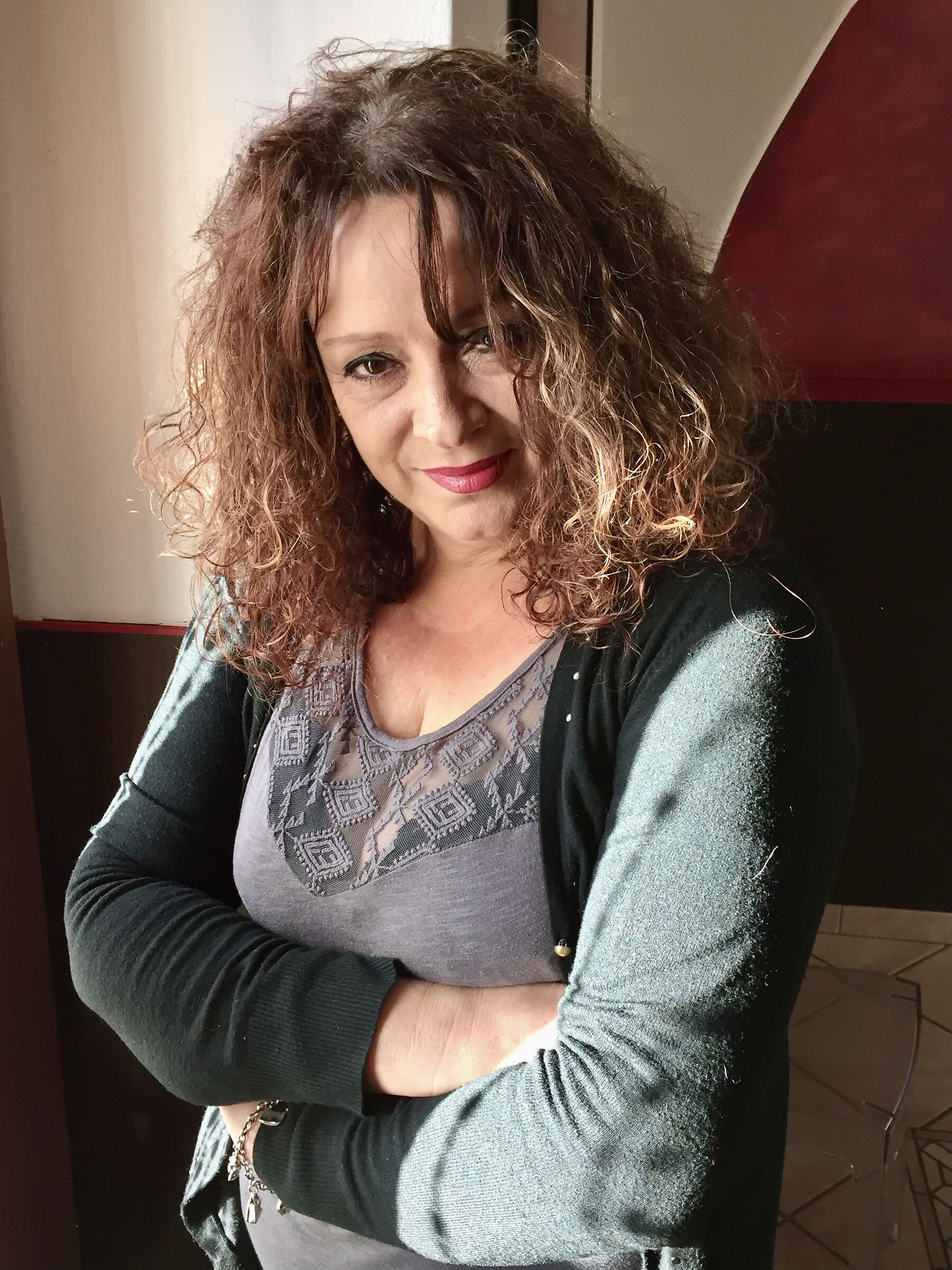 La mia modella Tina.