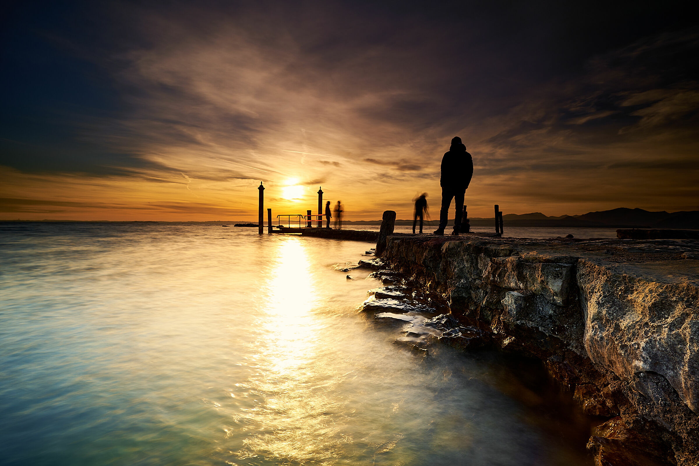 sunset at Punta San Vigilio (Lake Garda)
