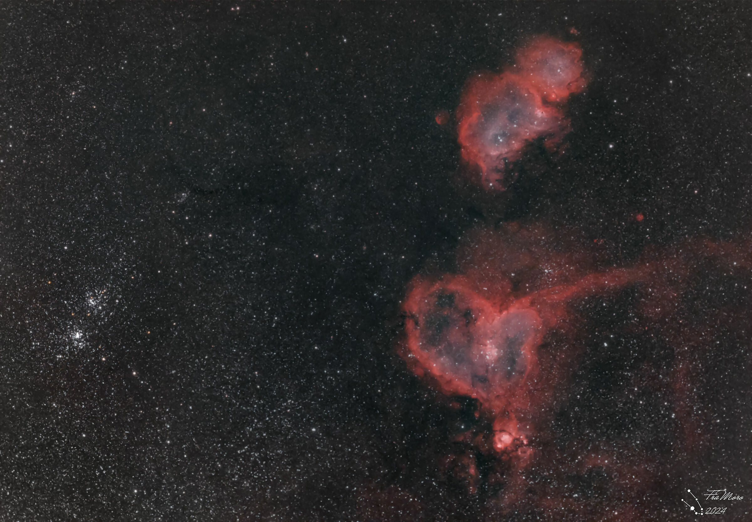 Tra Cassiopea e Perseo