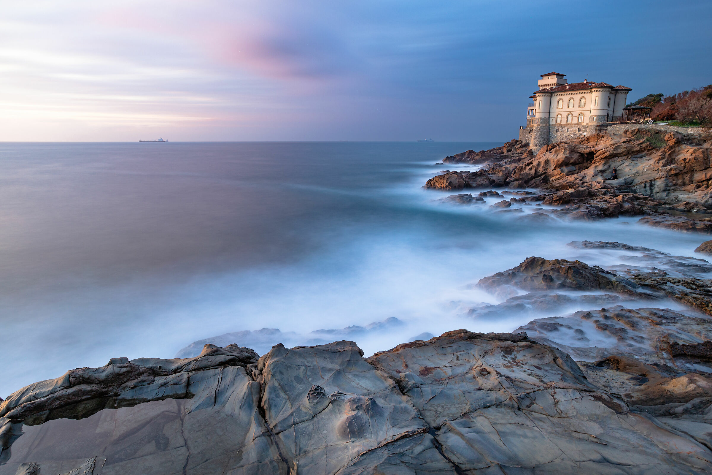 Sunset at Castello del Boccale