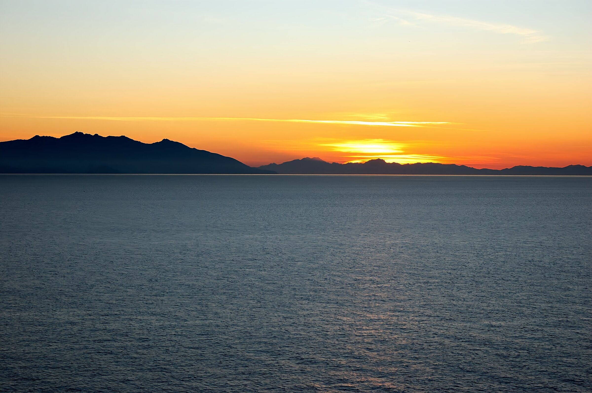 Tramonto a Calamoresca, Piombino
