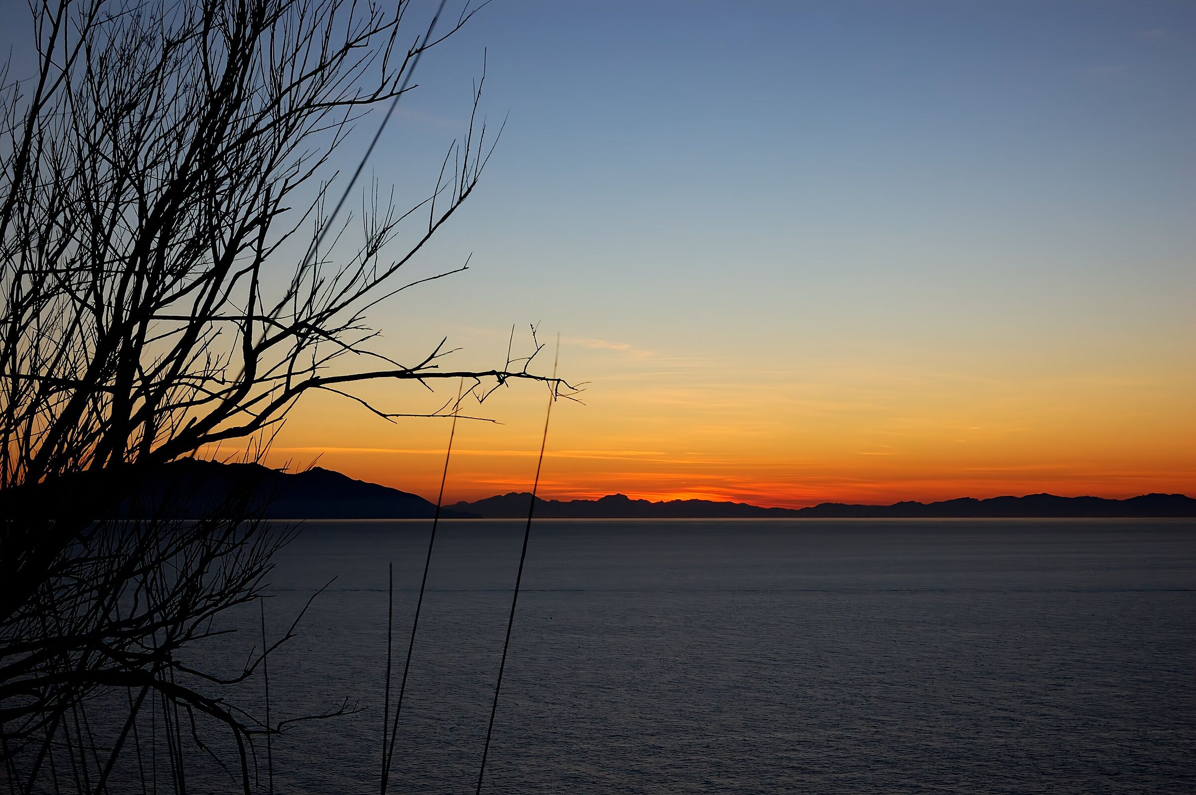 Tramonto a Calamoresca, Piombino 2