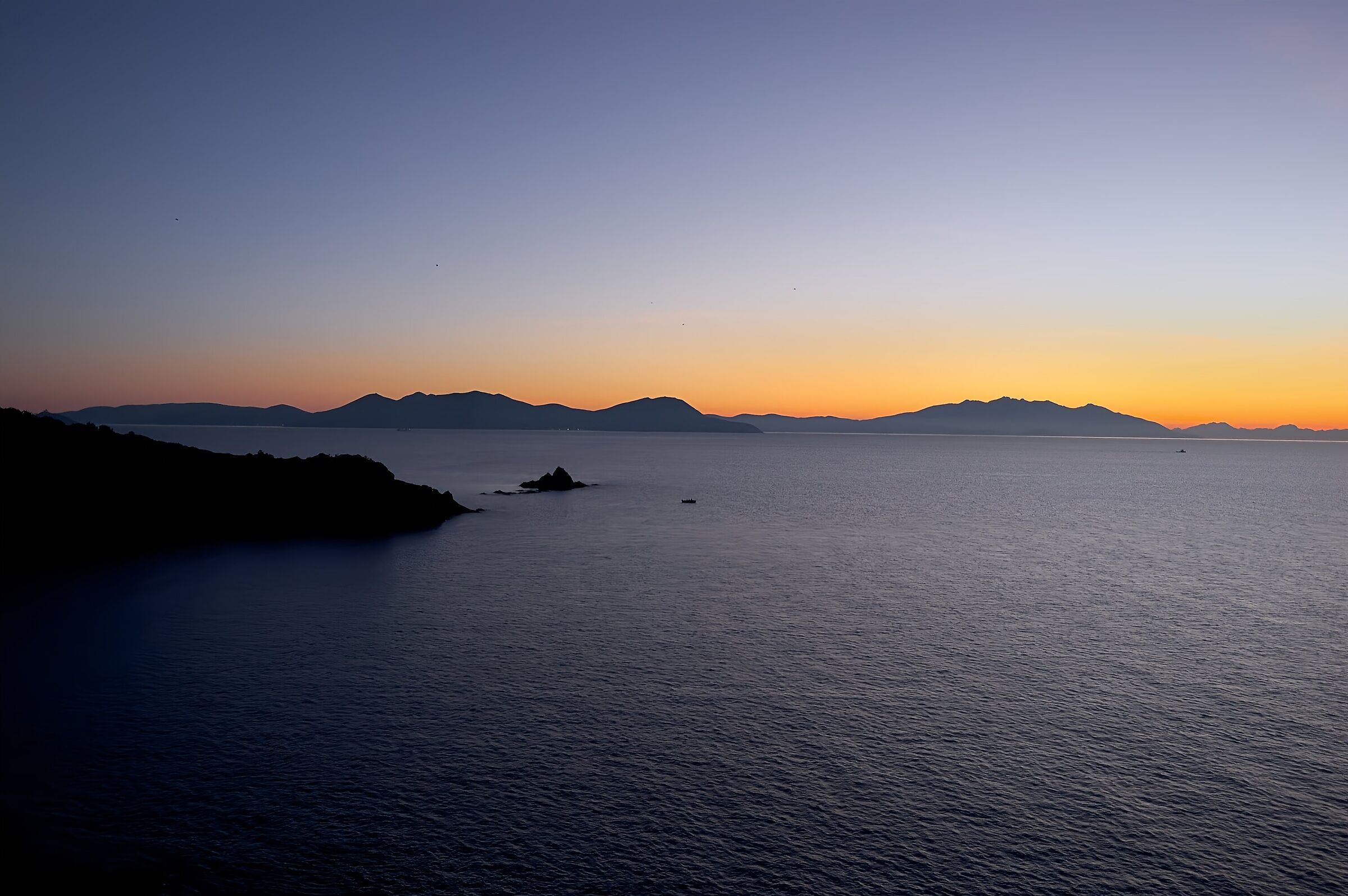 Sunset in Calamoresca, Piombino