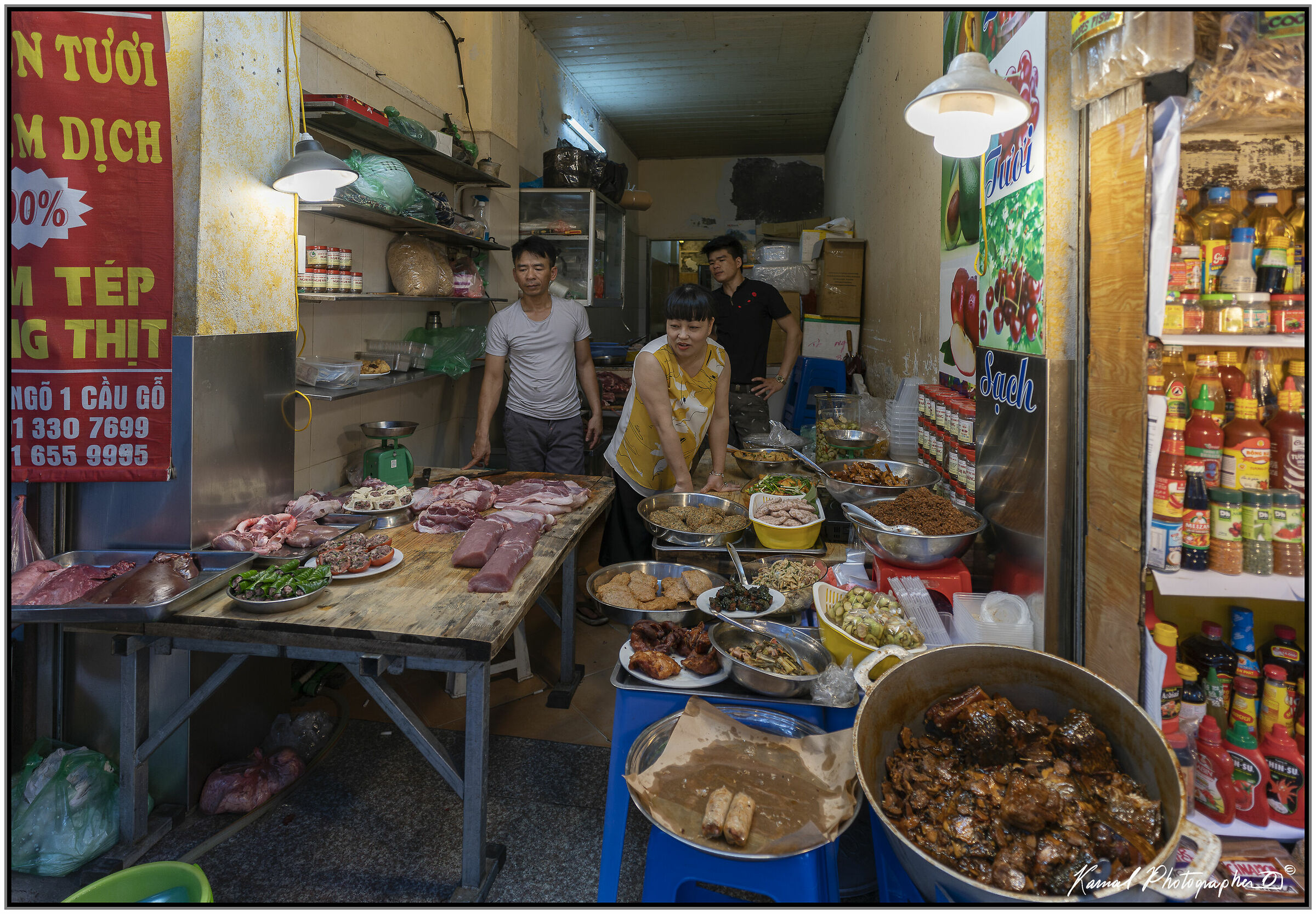 On the streets of Hanoi